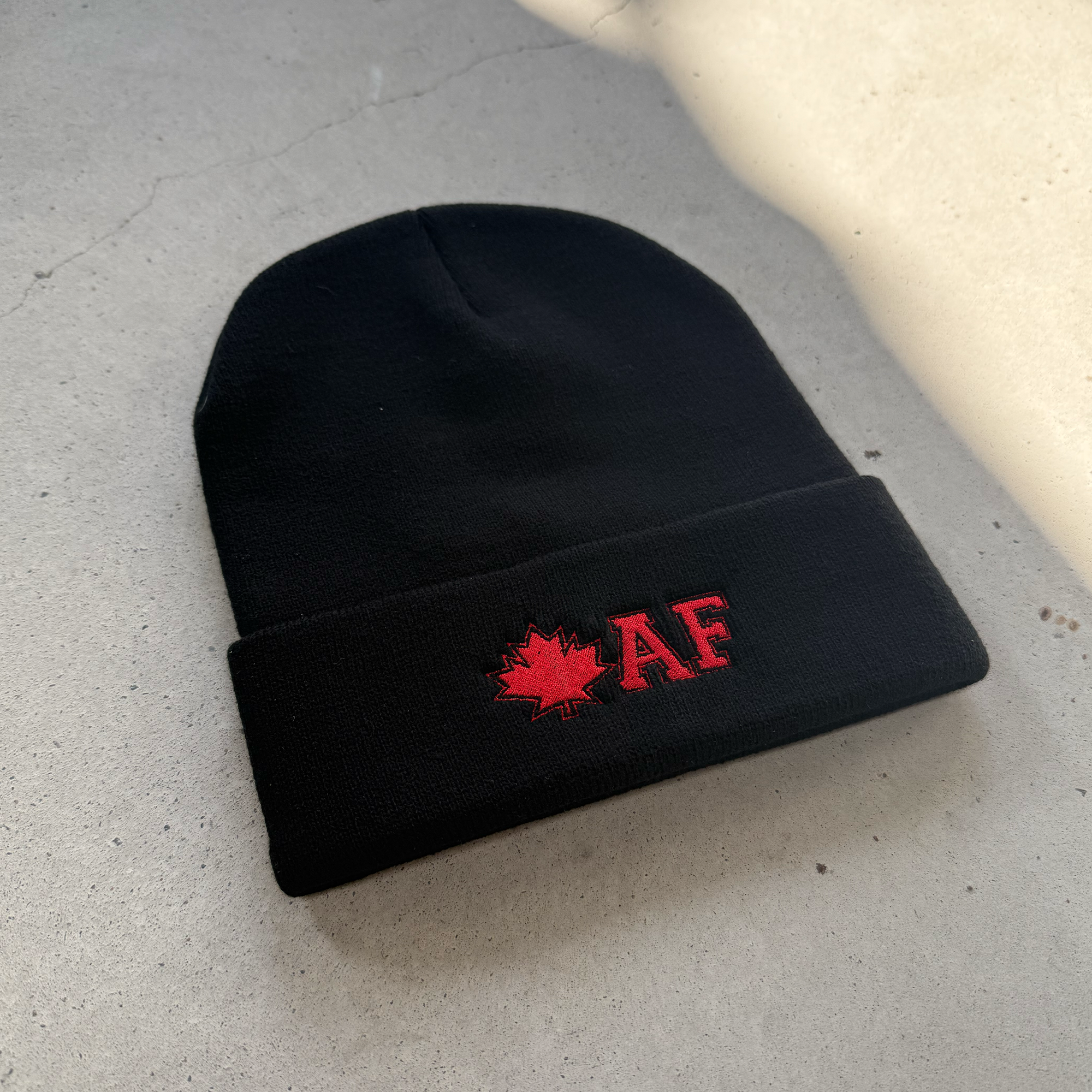 Canadian AF Toque - Black