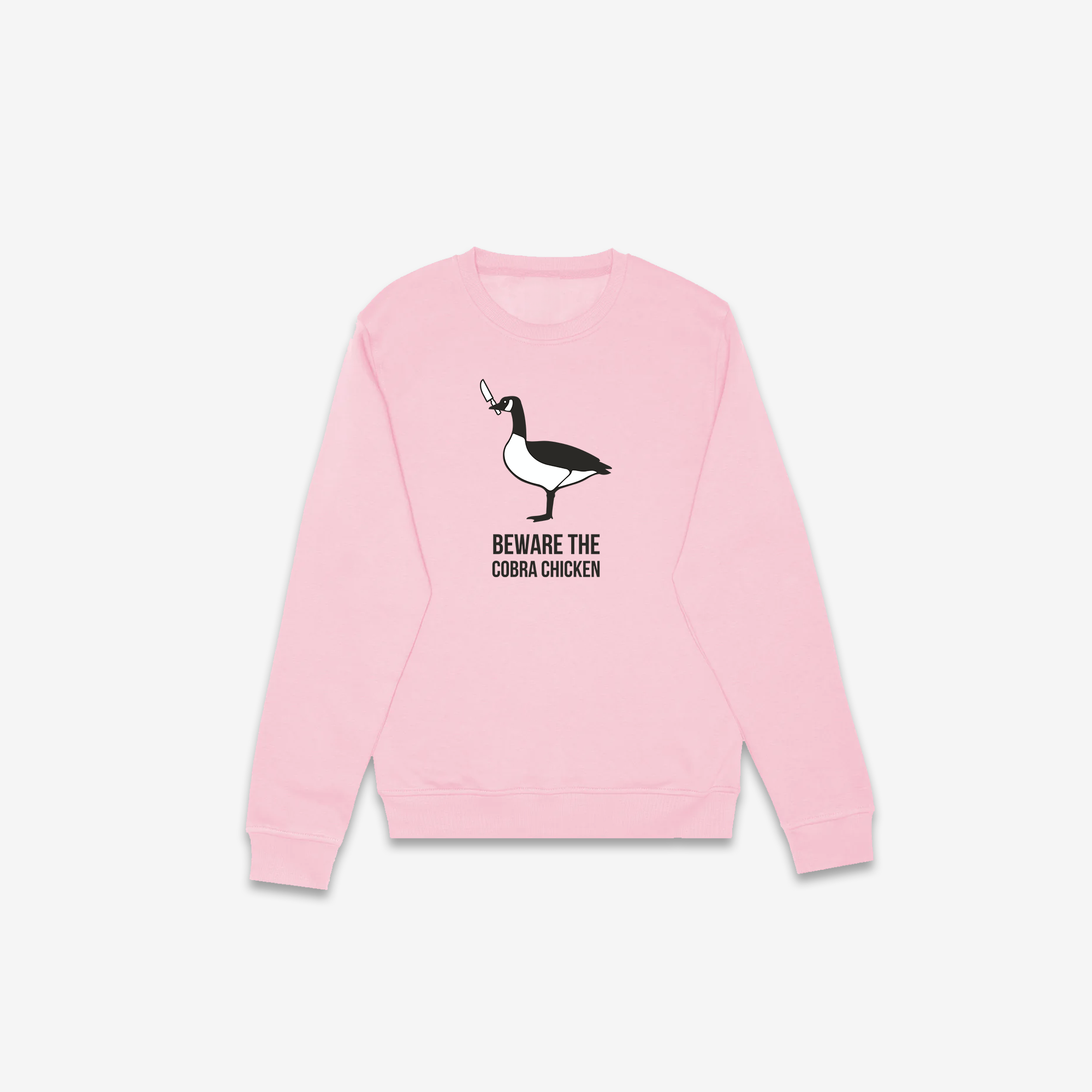 Beware the Cobra Chicken Crewneck