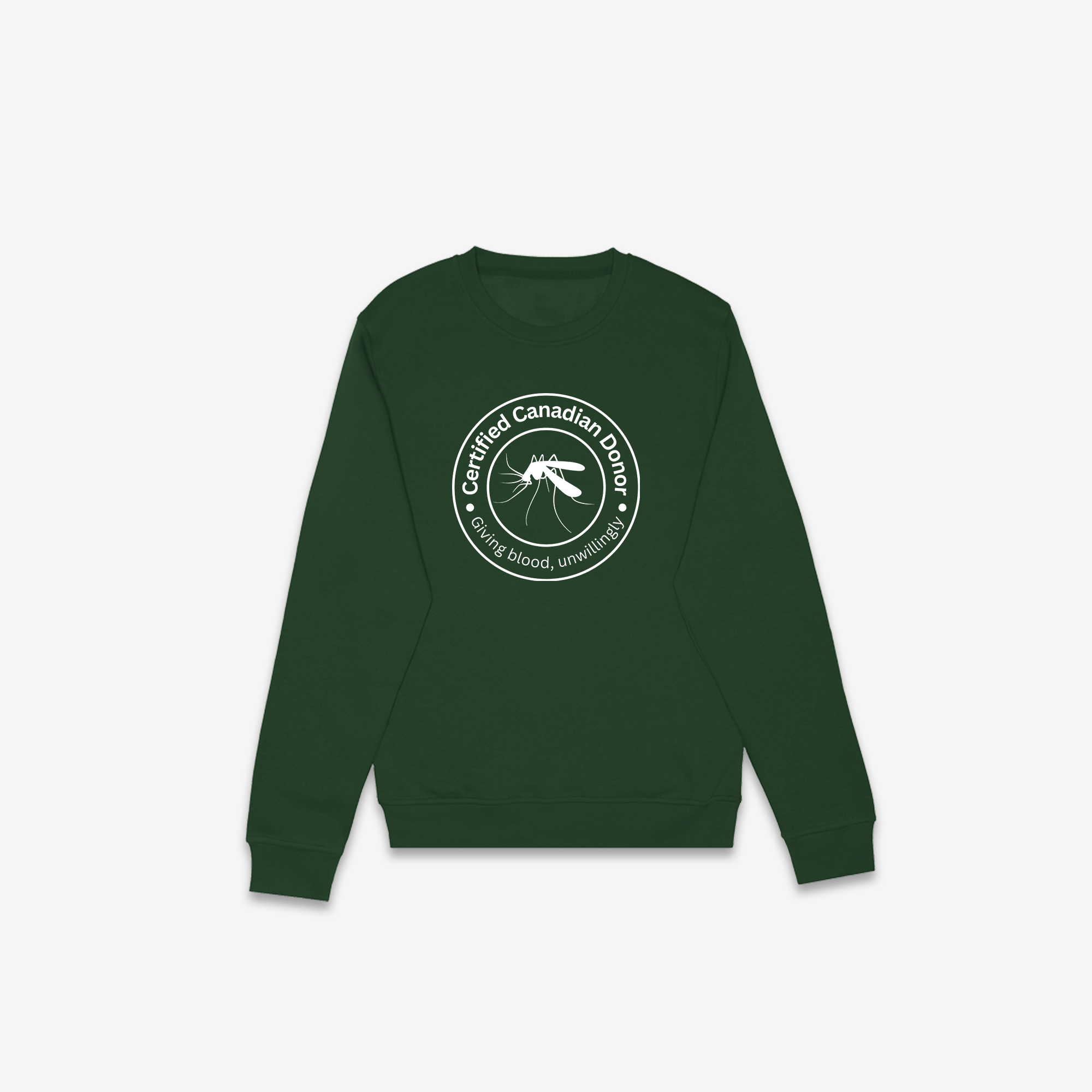 Certified Canadian Donor Crewneck