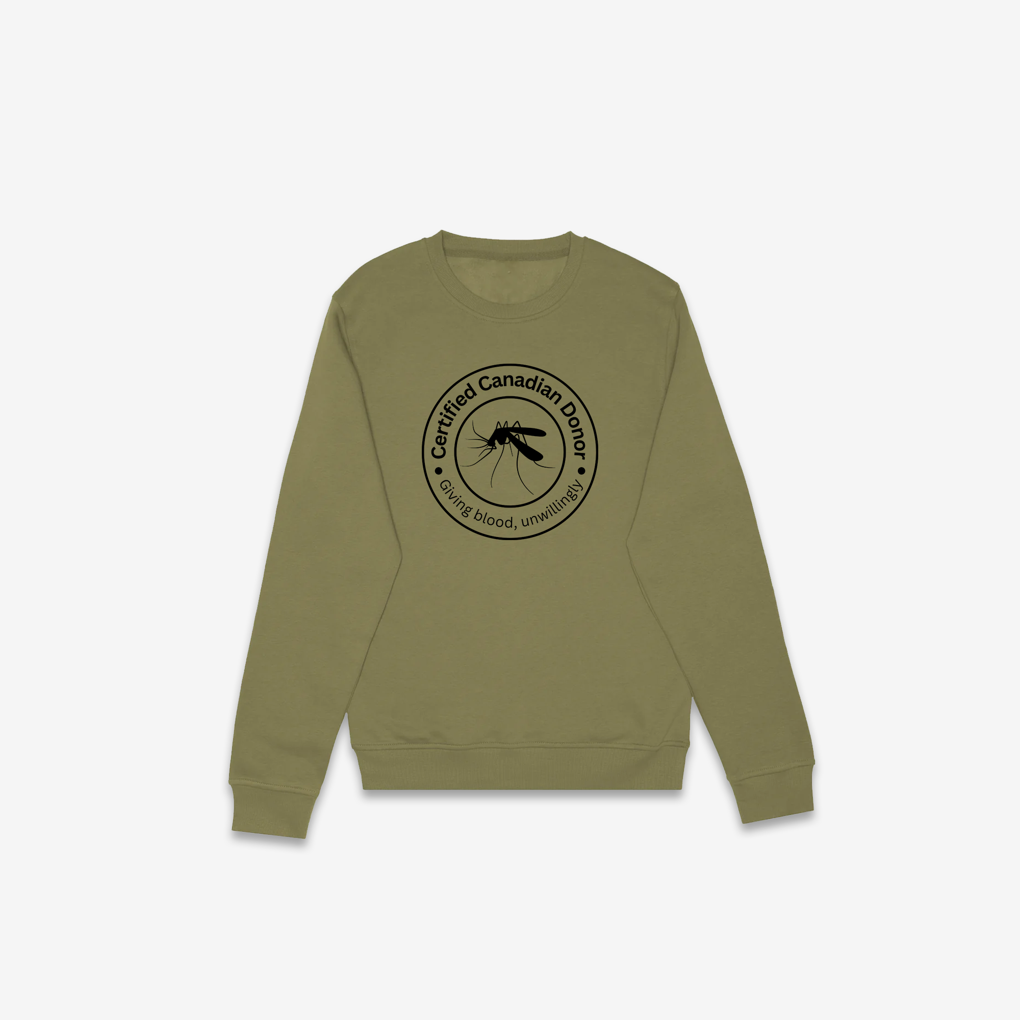 Certified Canadian Donor Crewneck