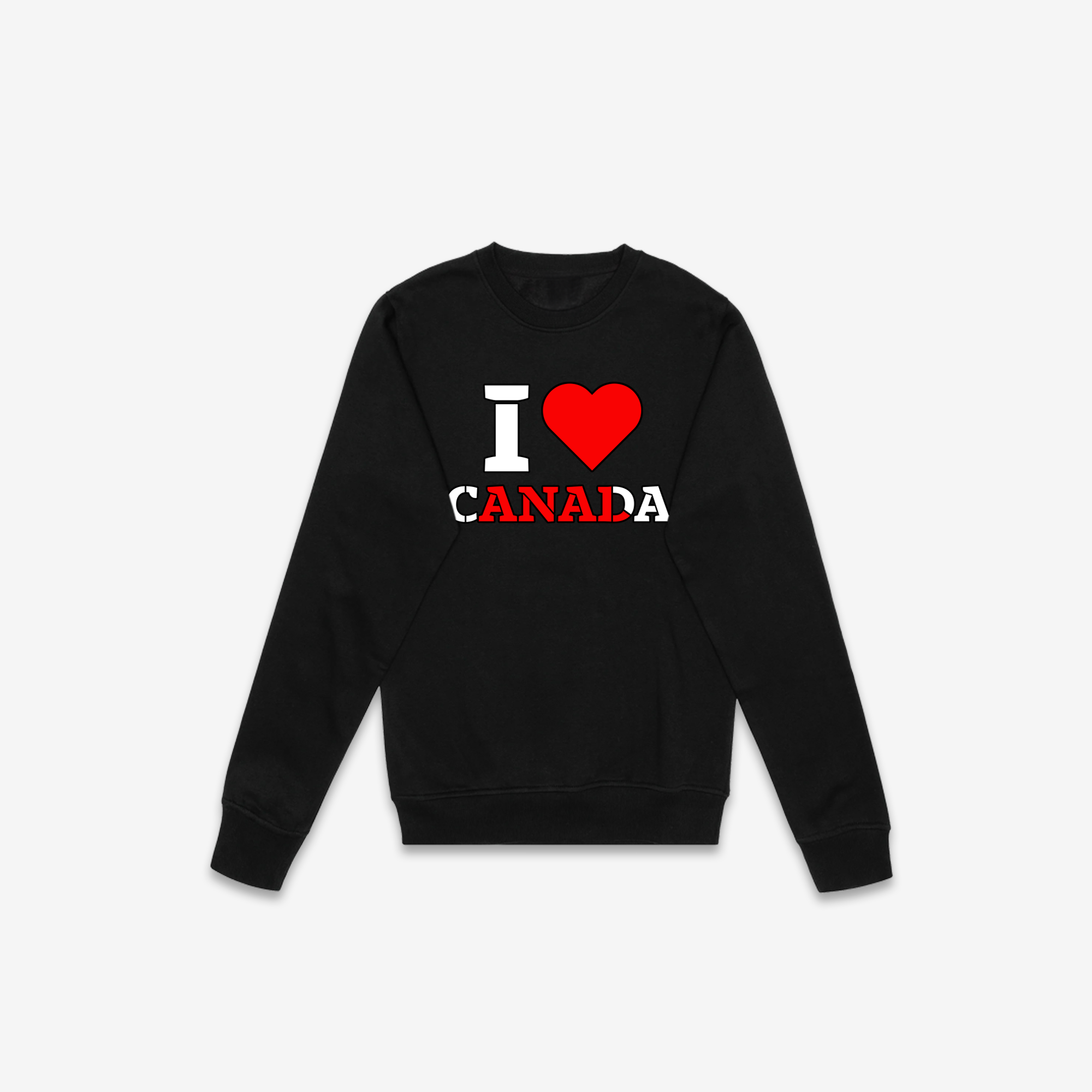 I Love Canada Crewneck