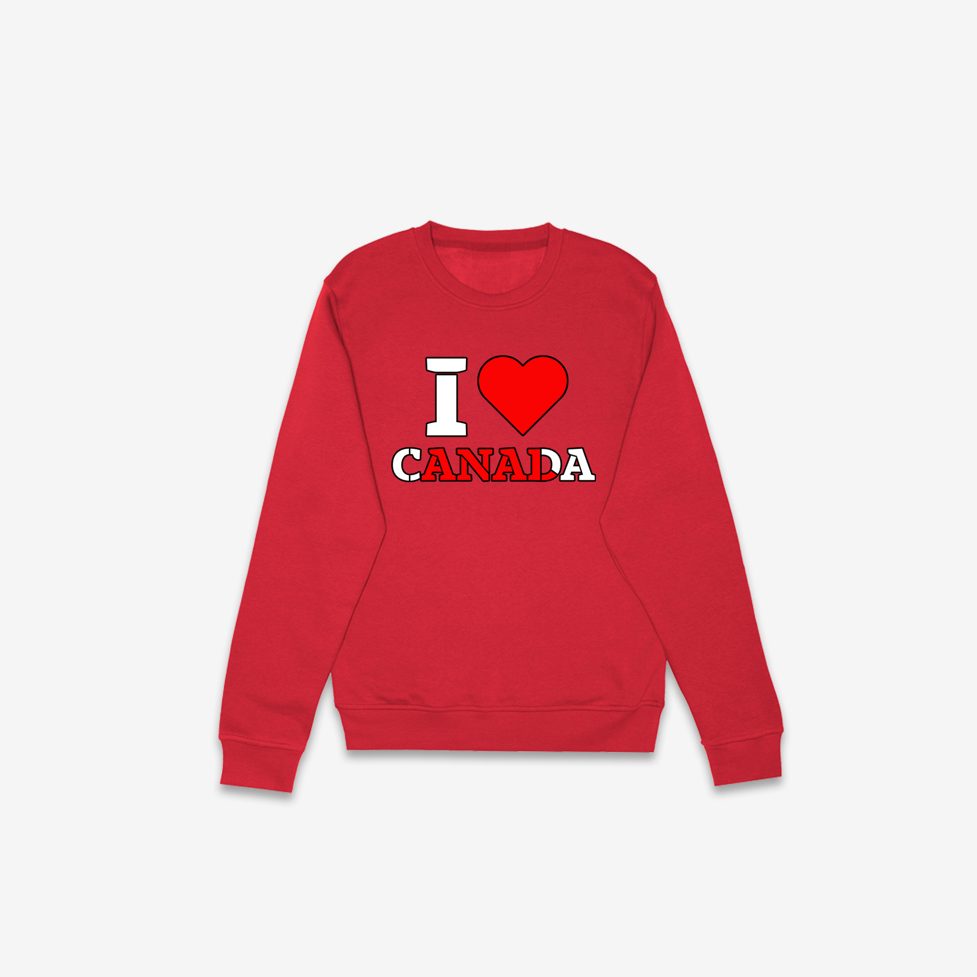 I Love Canada Crewneck