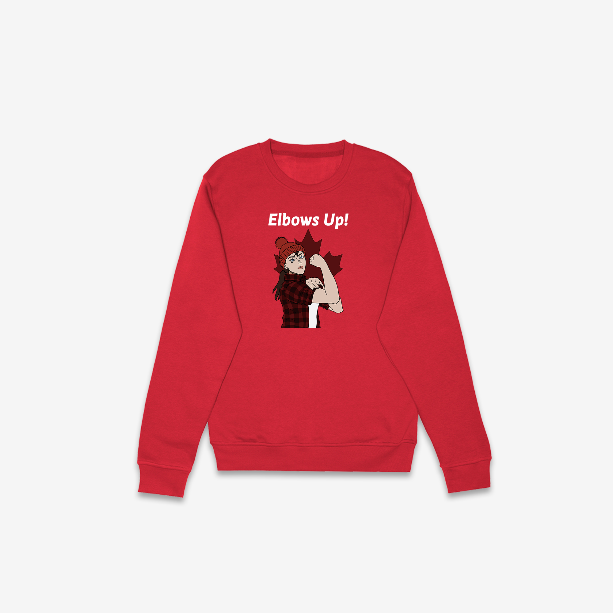 Elbows Up (Graphic) Crewneck