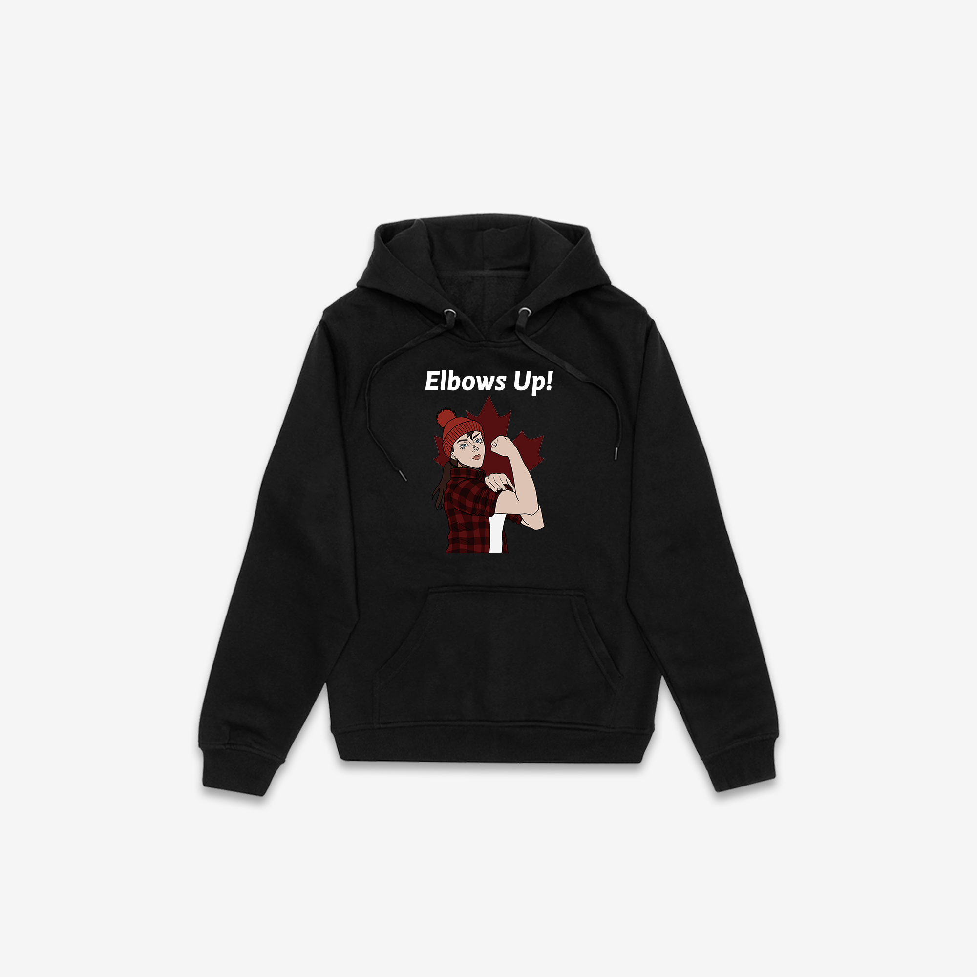 Elbows Up (Graphic) Hoodie