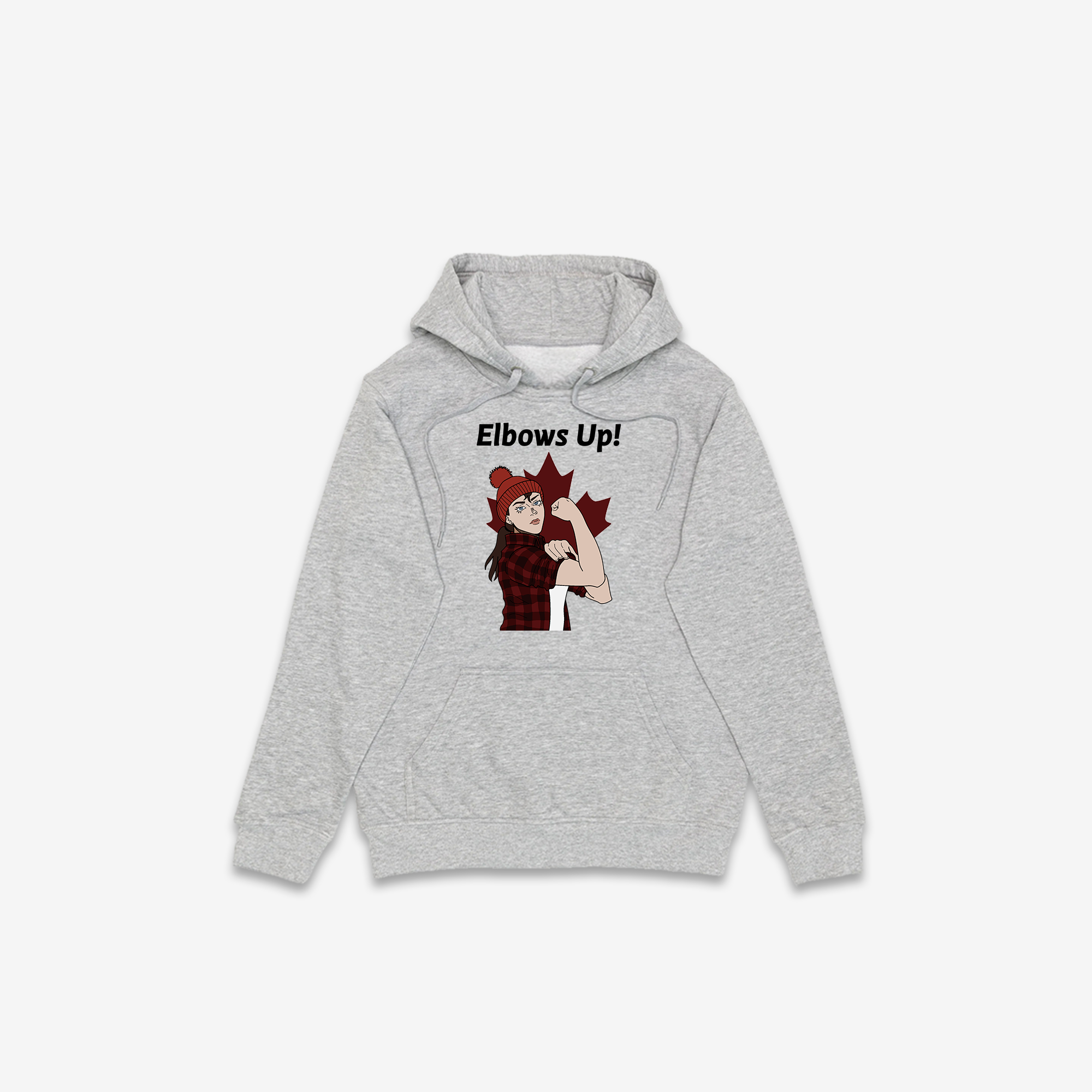 Elbows Up (Graphic) Hoodie