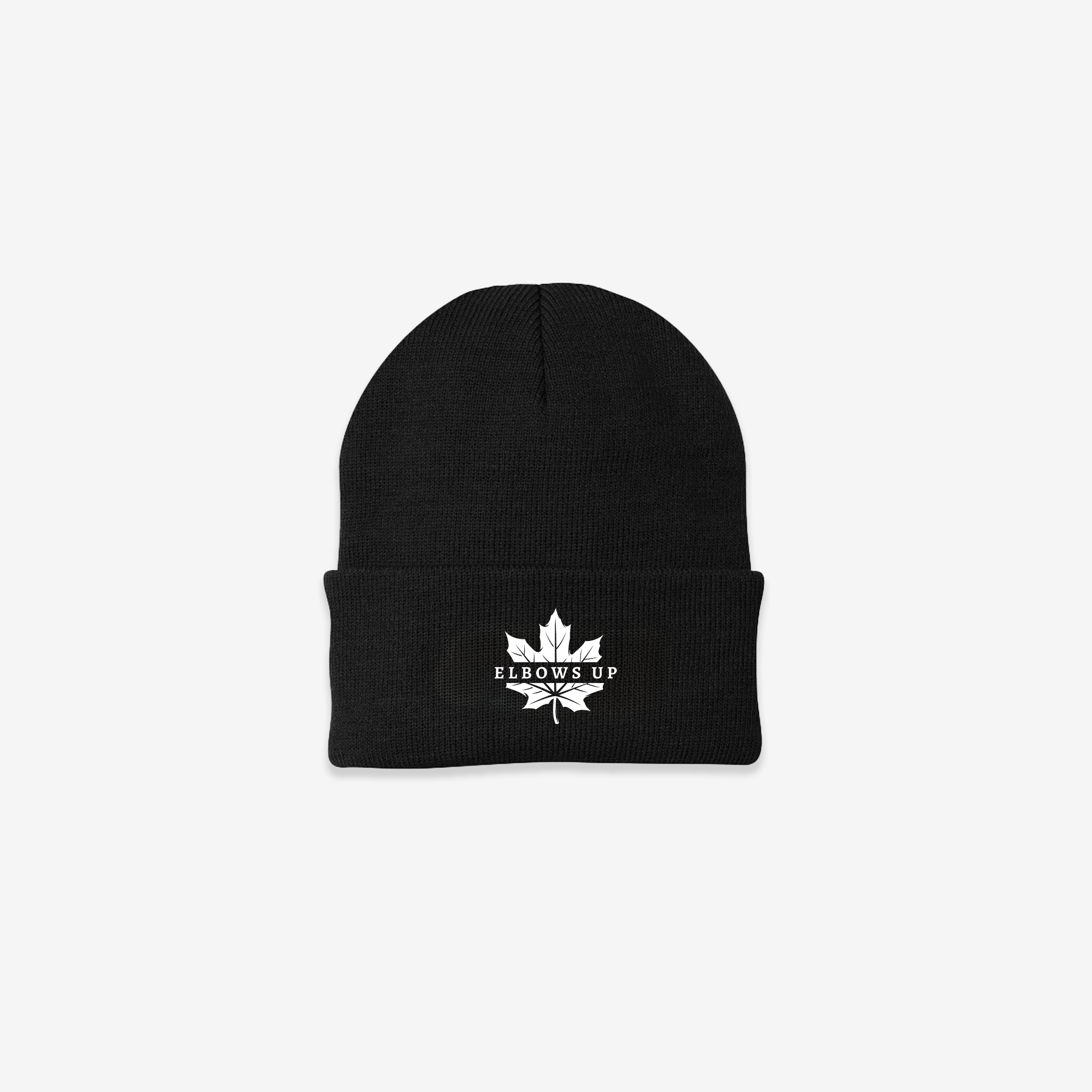 Elbows Up Toque - Black