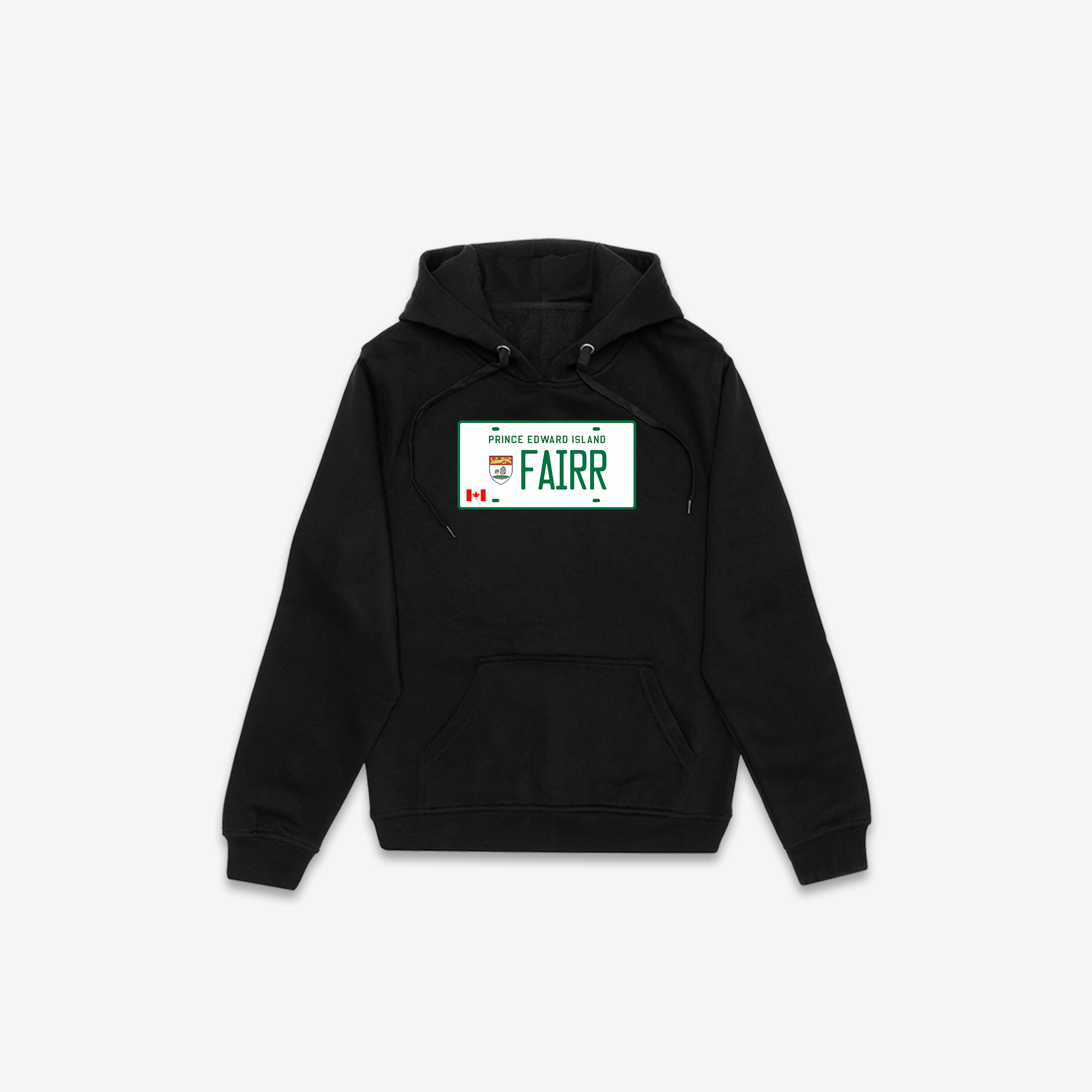 Fairr Licence Plate Hoodie