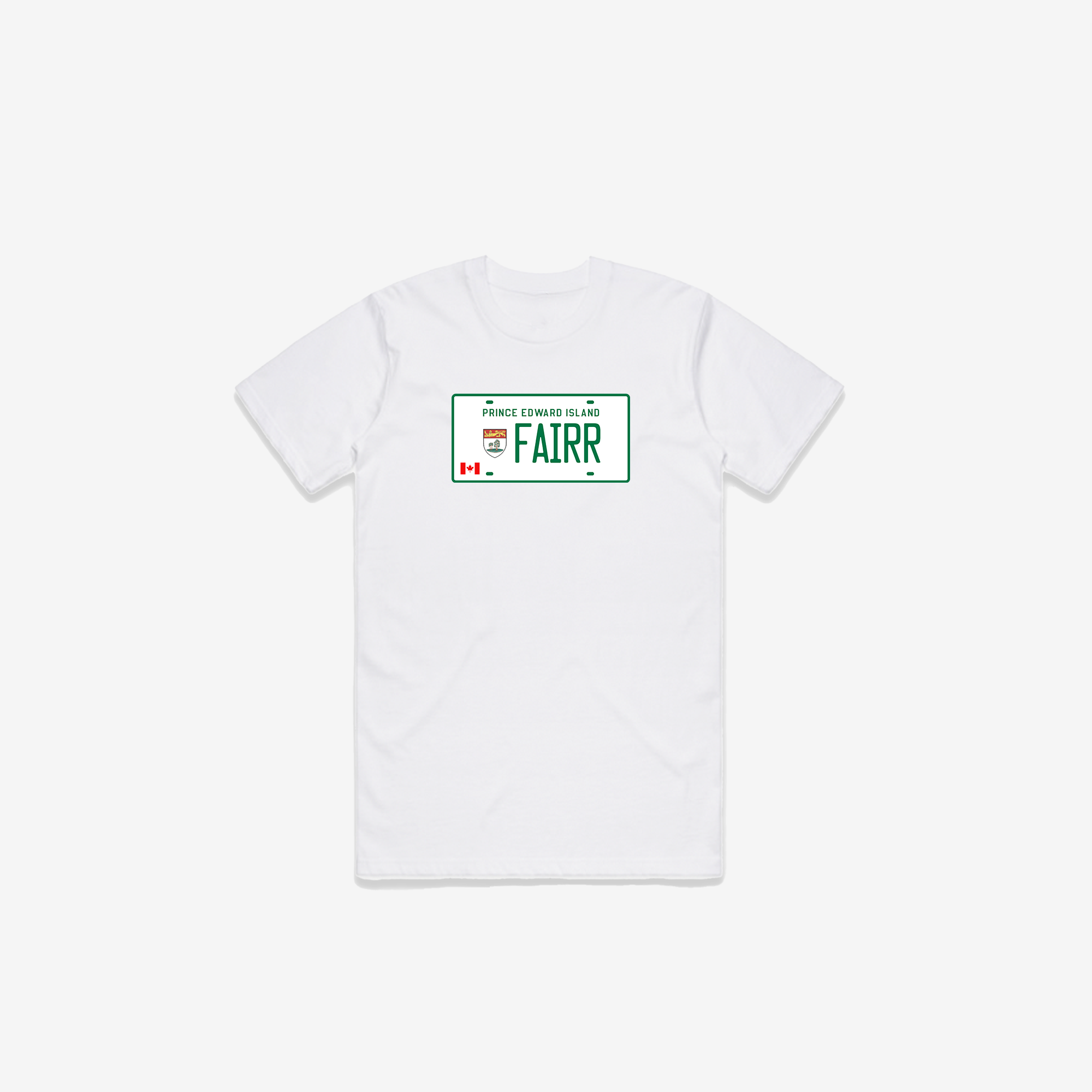 Fairr Licence Plate T-Shirt