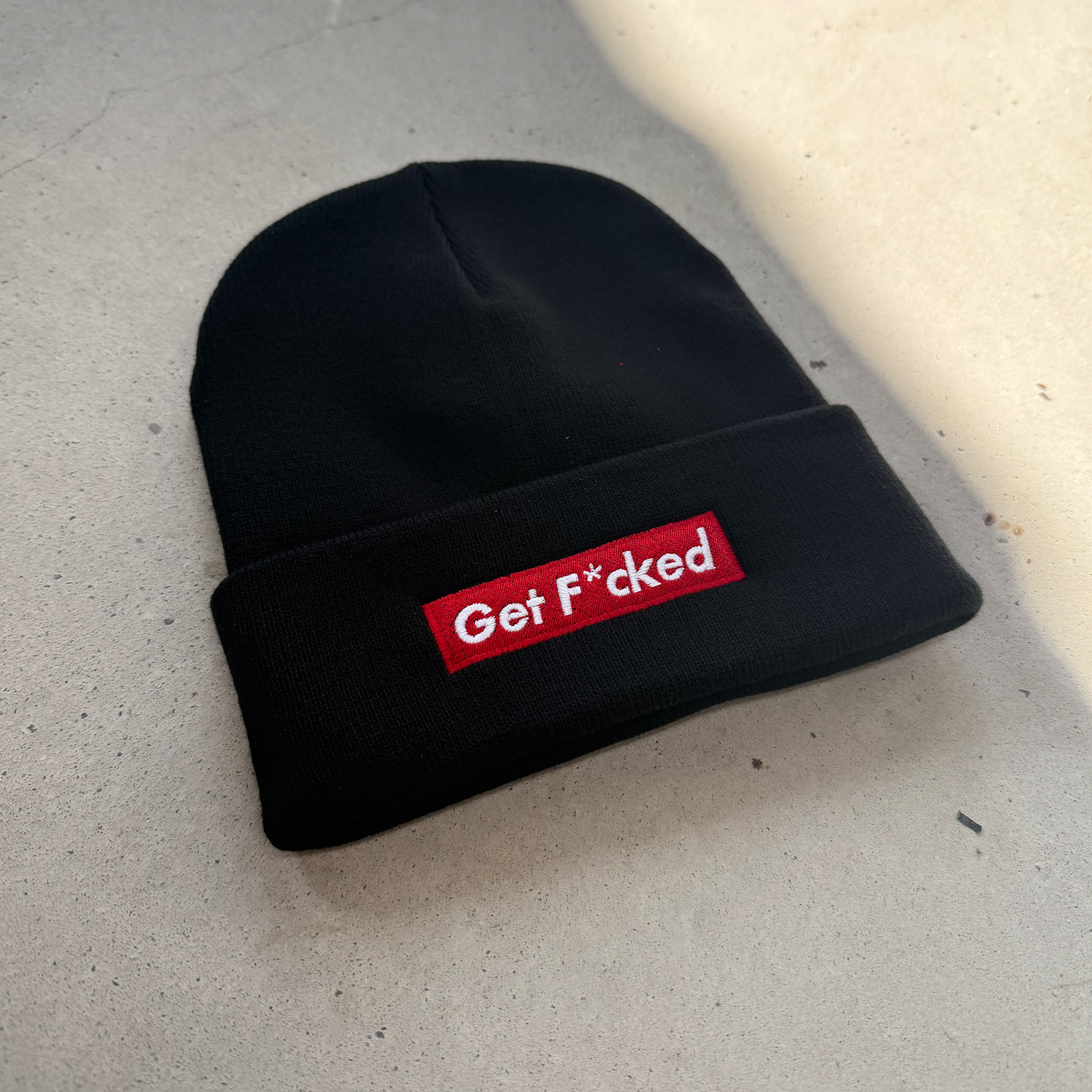 Get F*cked Toque - Black