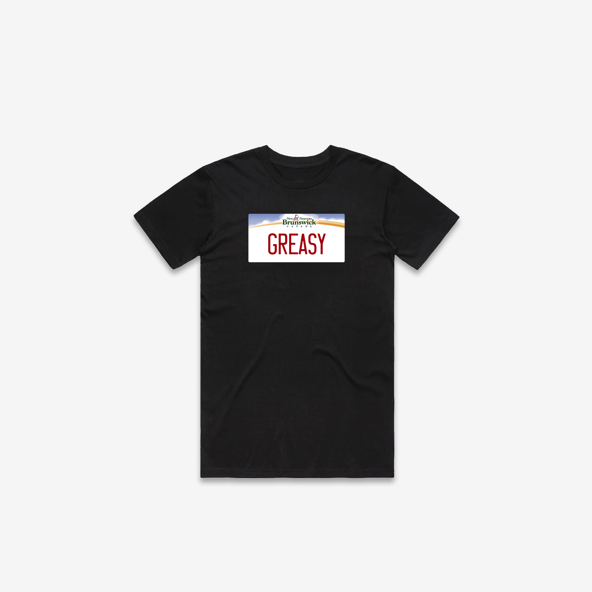 Greasy License Plate T-Shirt