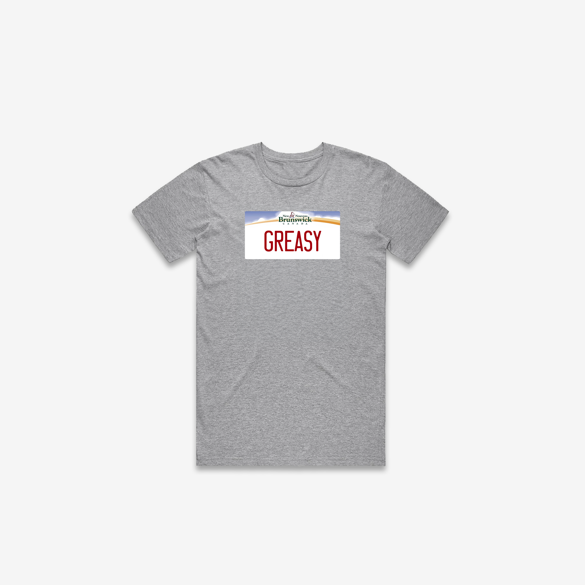 Greasy License Plate T-Shirt