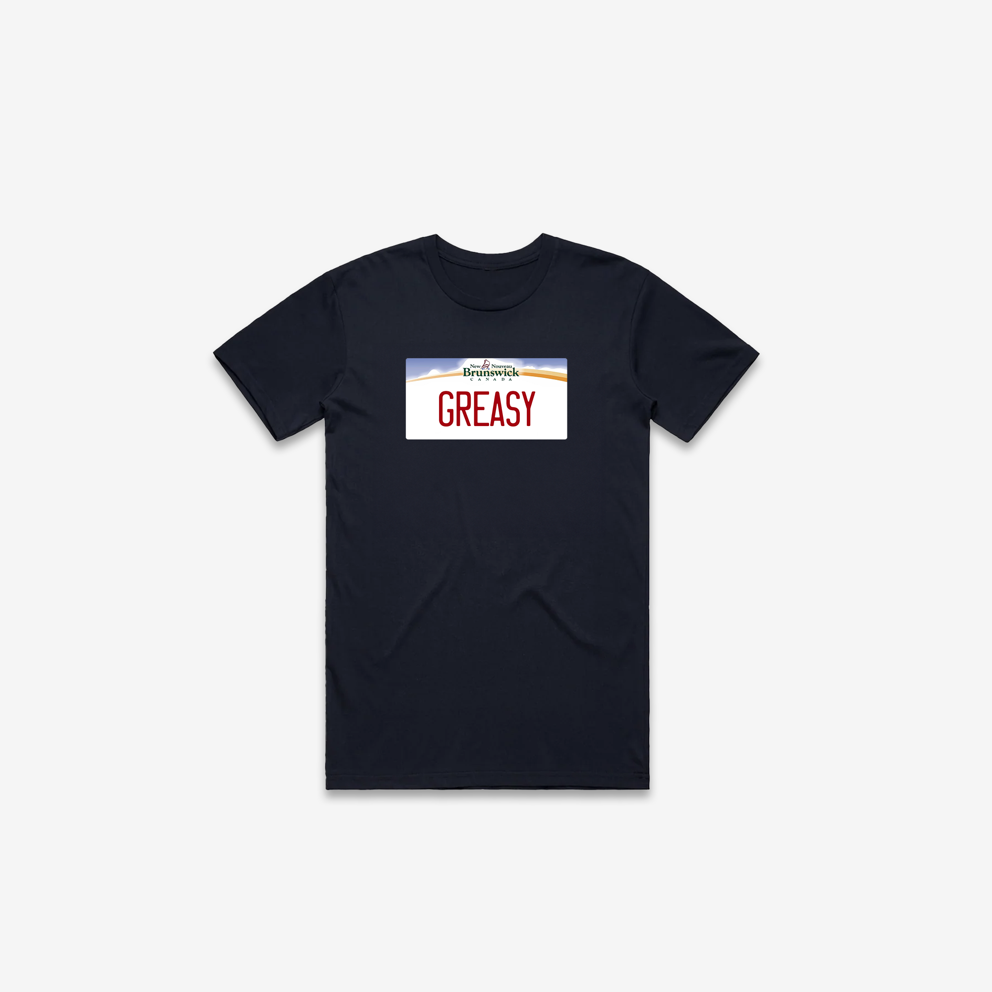 Greasy License Plate T-Shirt