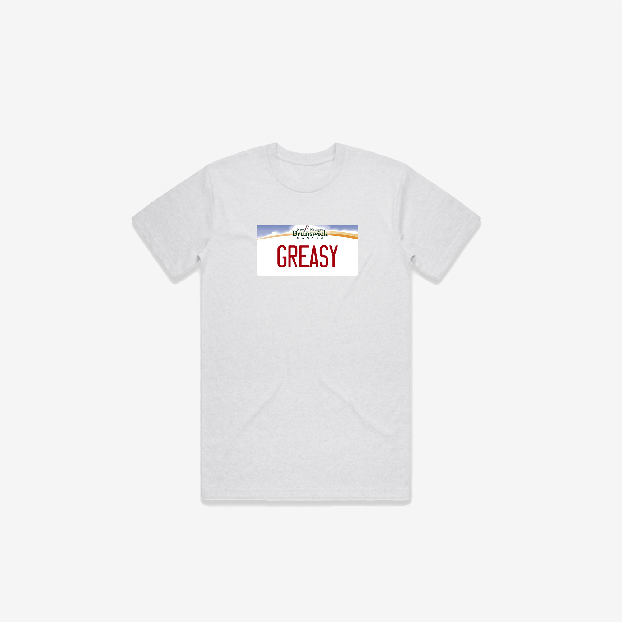 Greasy License Plate T-Shirt