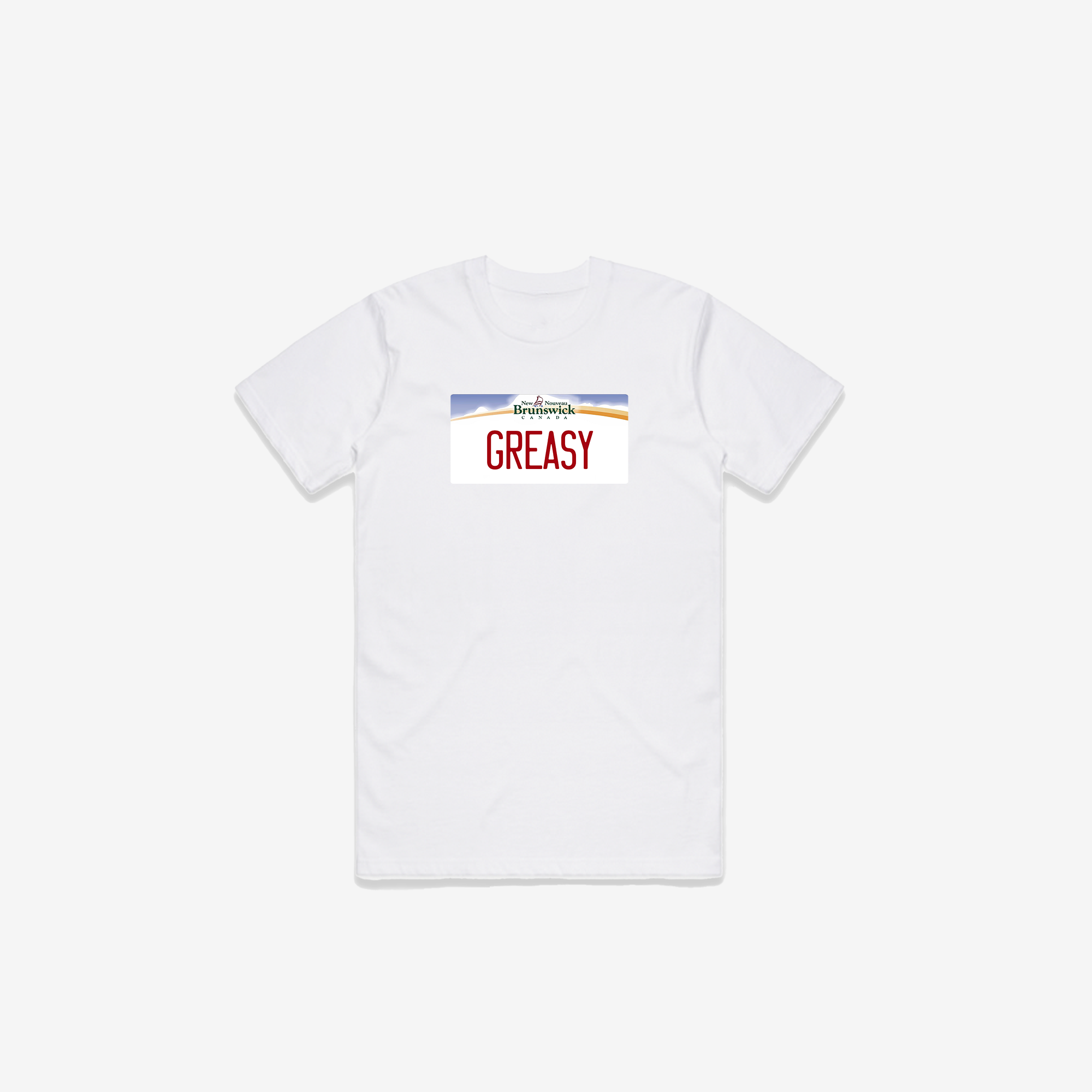 Greasy License Plate T-Shirt