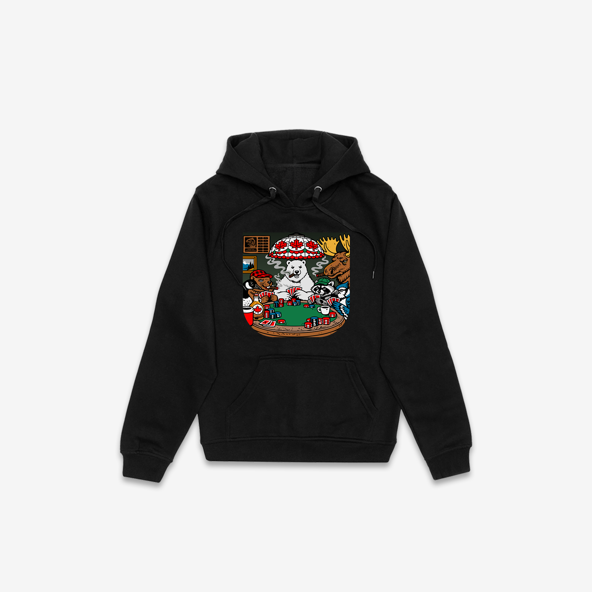 Canadian Poker Hoodie