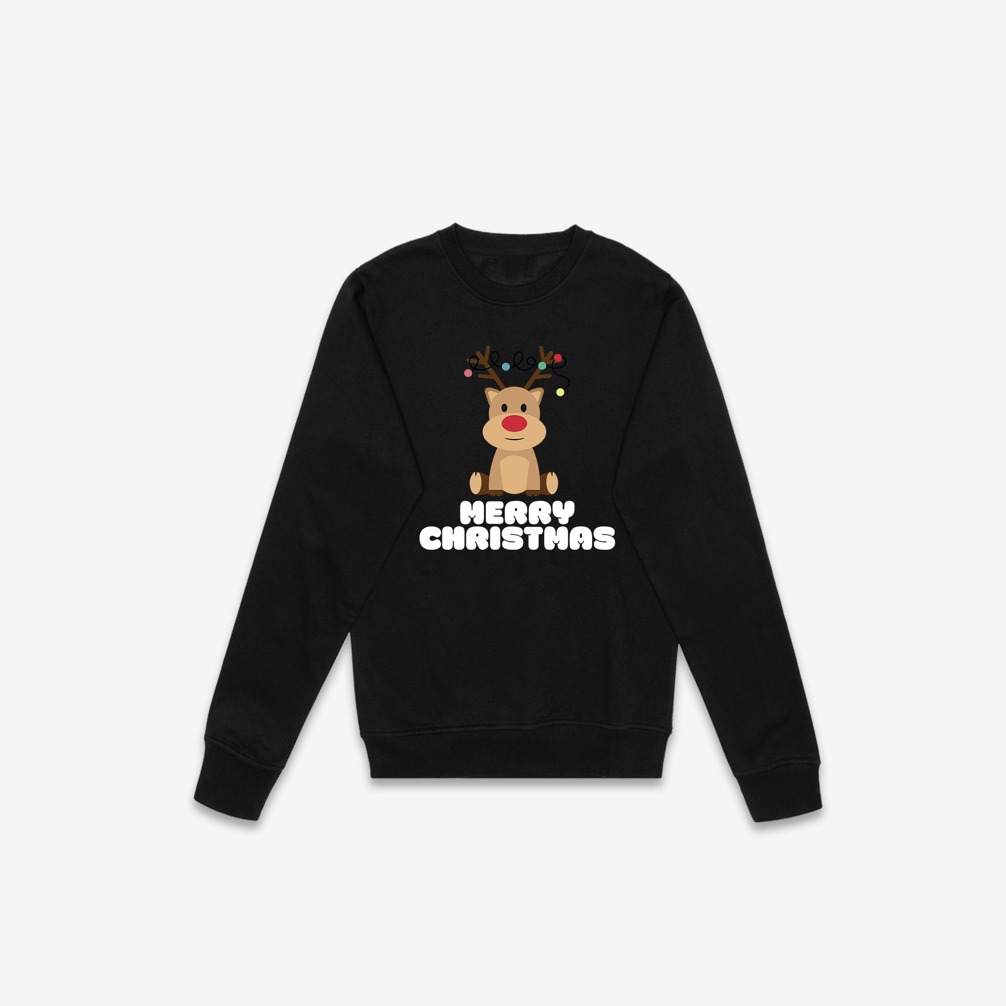 Merry Christmas (Reindeer) Crewneck