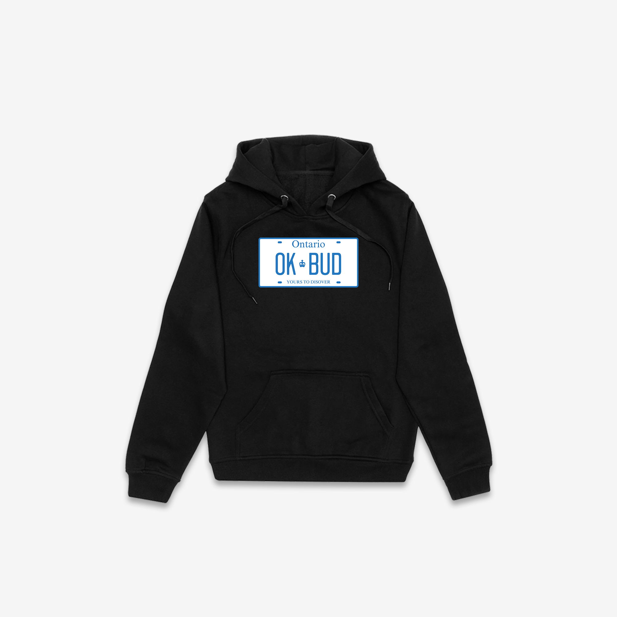 Ok Bud License Plate Hoodie