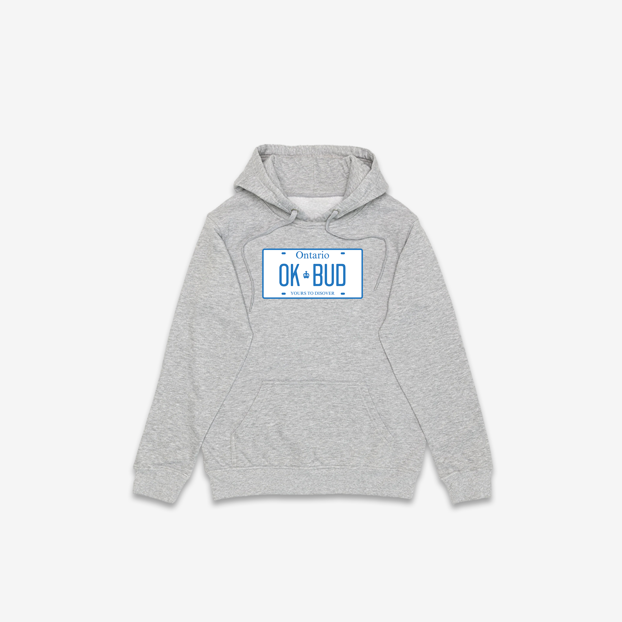Ok Bud License Plate Hoodie