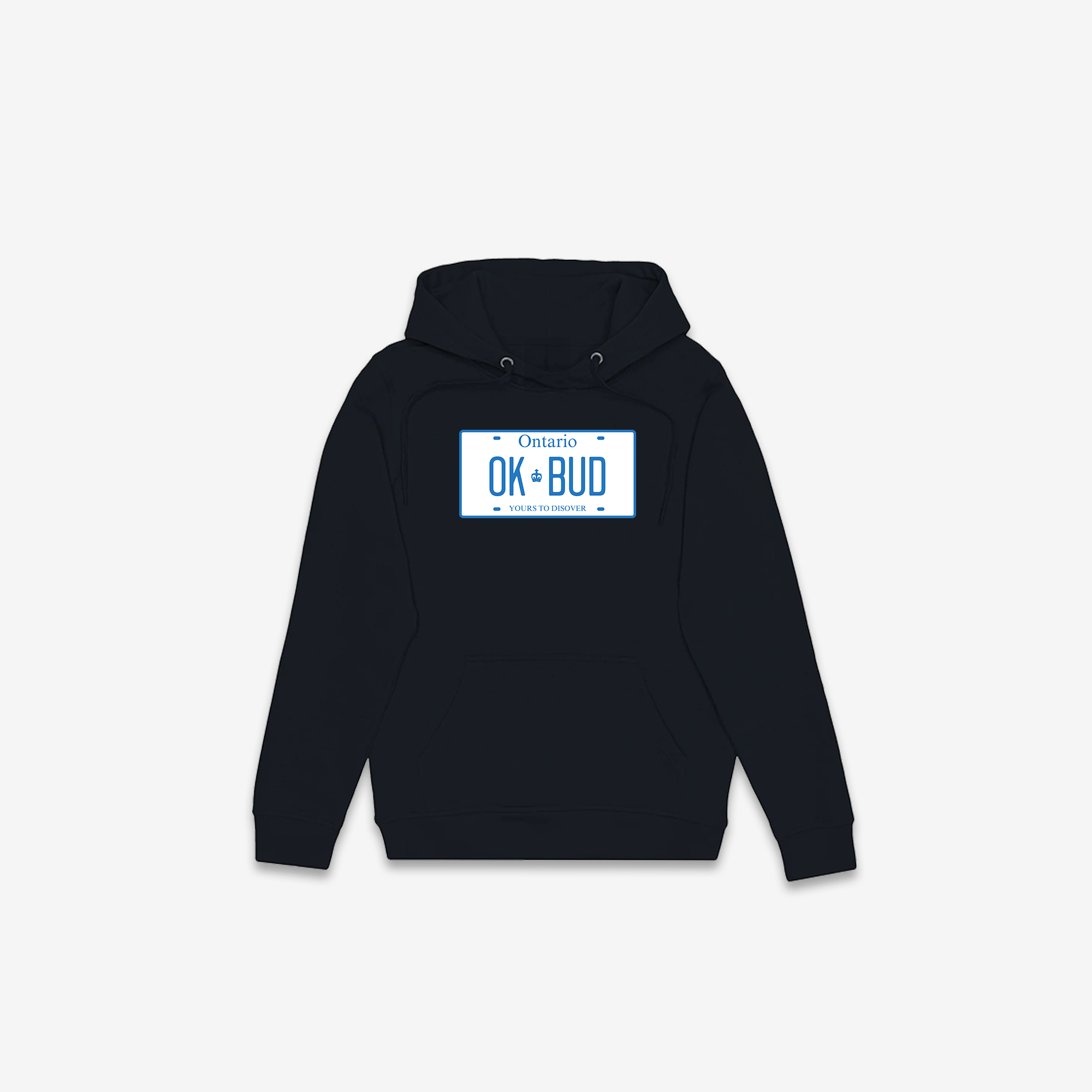 Ok Bud License Plate Hoodie