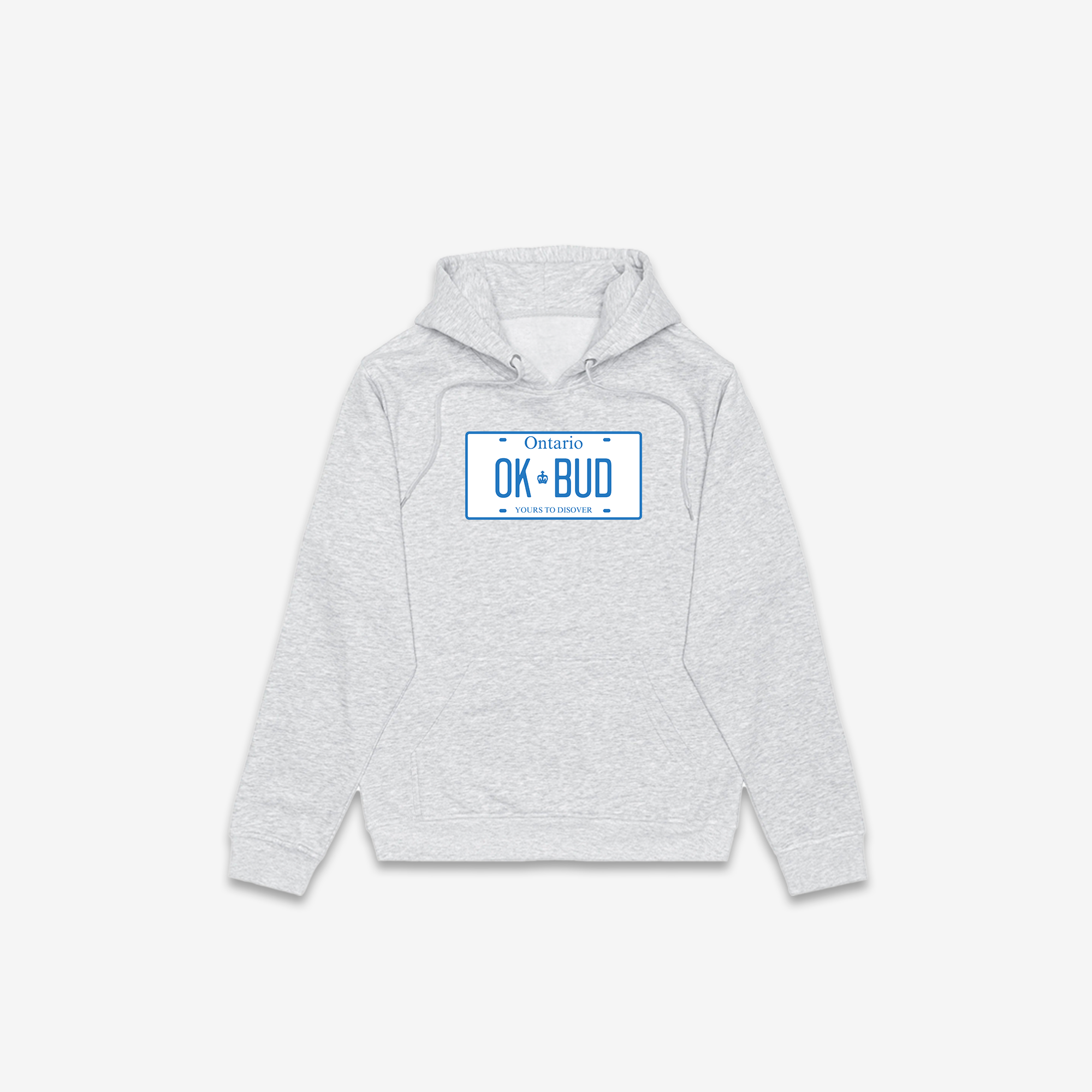 Ok Bud License Plate Hoodie