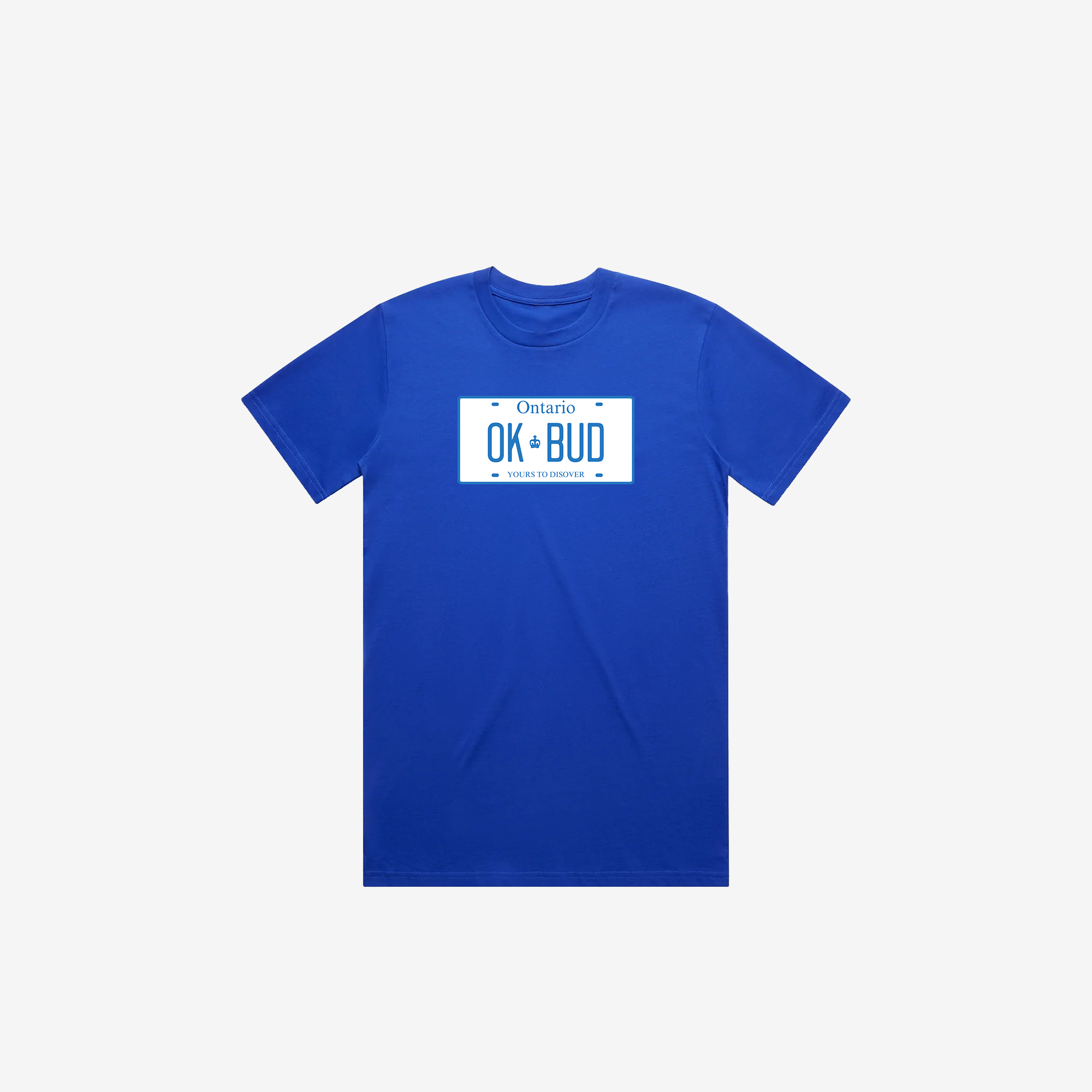 Ok Bud License Plate T-Shirt