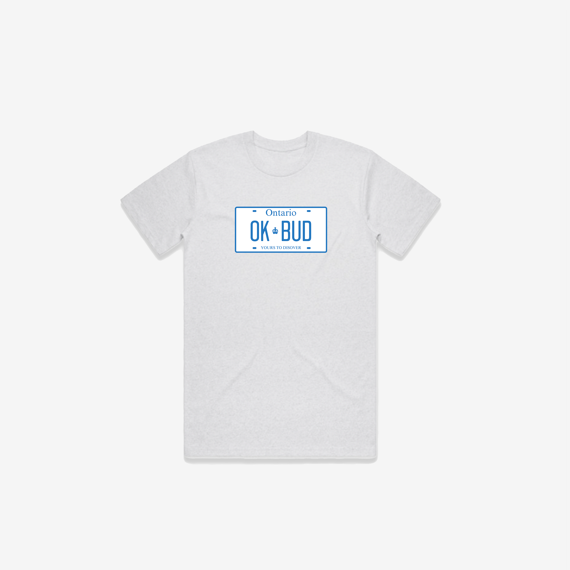 Ok Bud License Plate T-Shirt