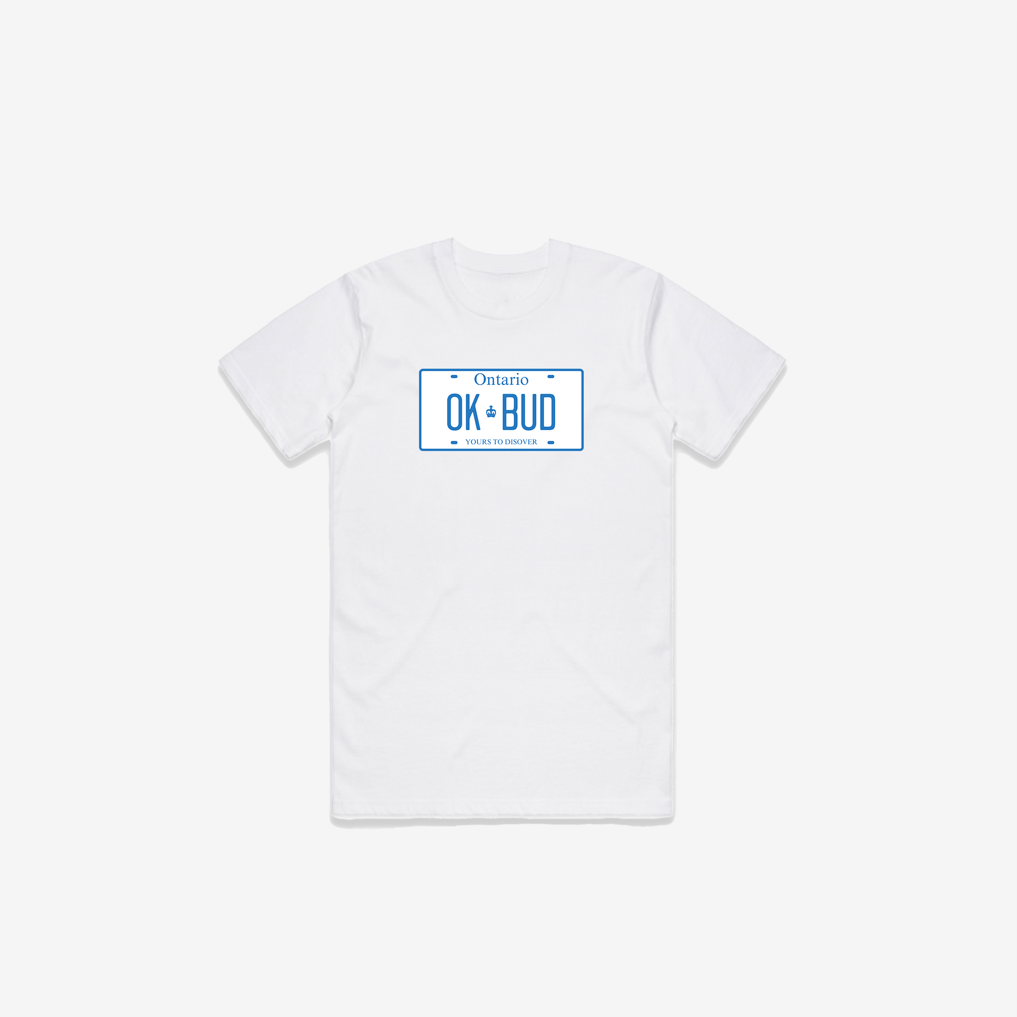 Ok Bud License Plate T-Shirt