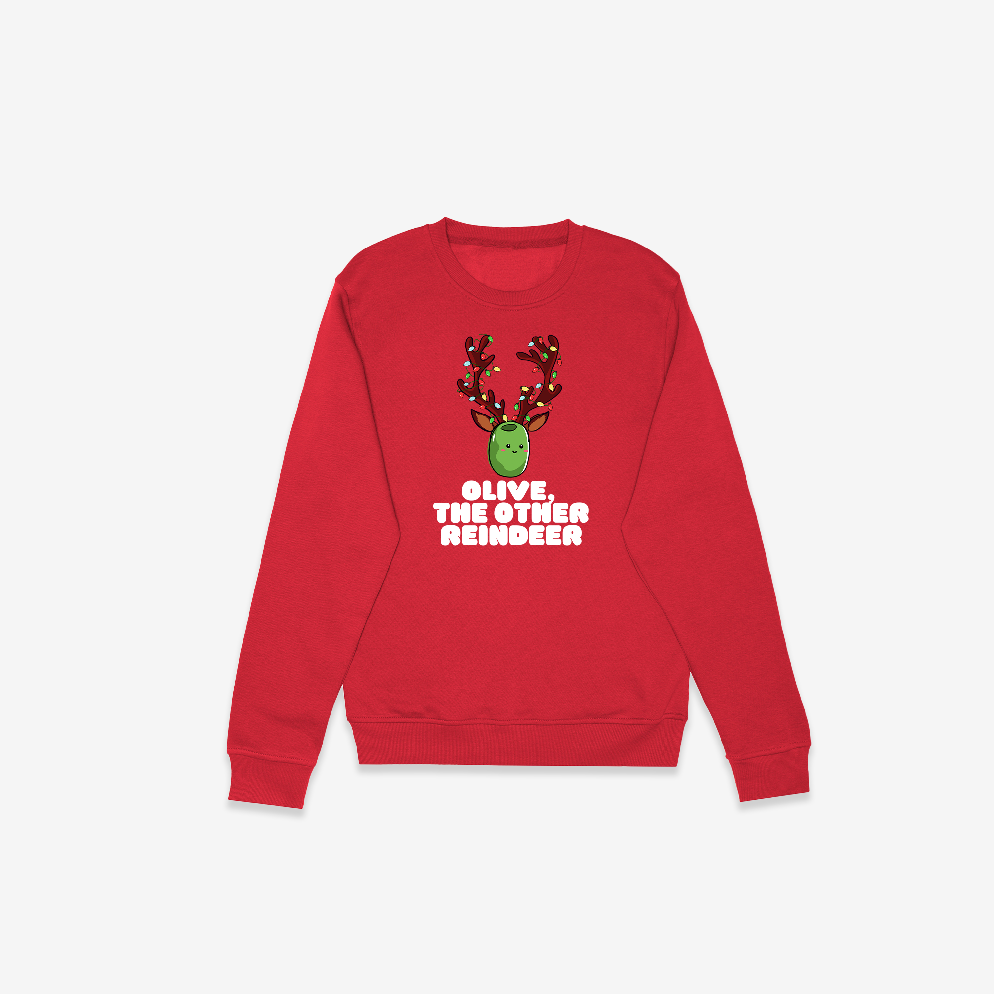 Olive, The Other Reindeer Crewneck