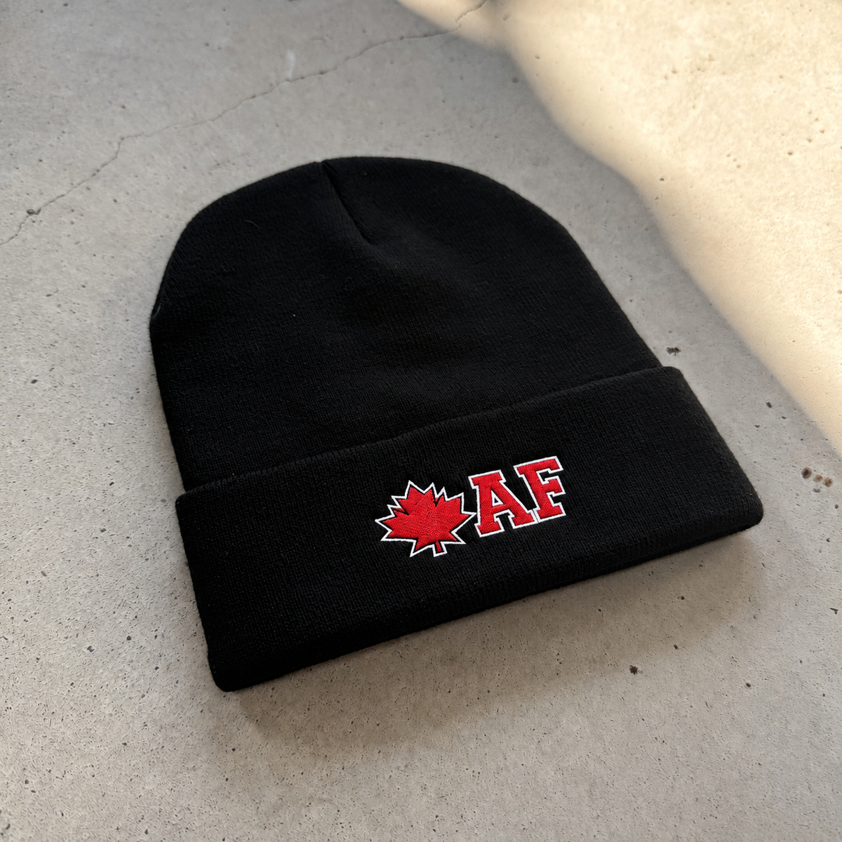 Canadian AF Toque - Black