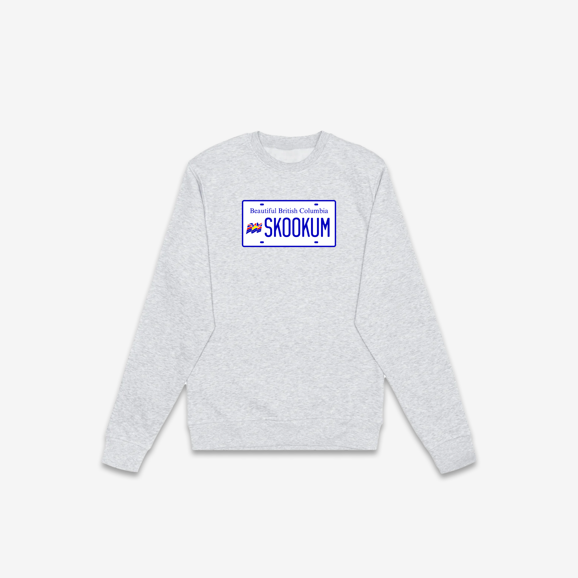 Skookum License Plate Crewneck