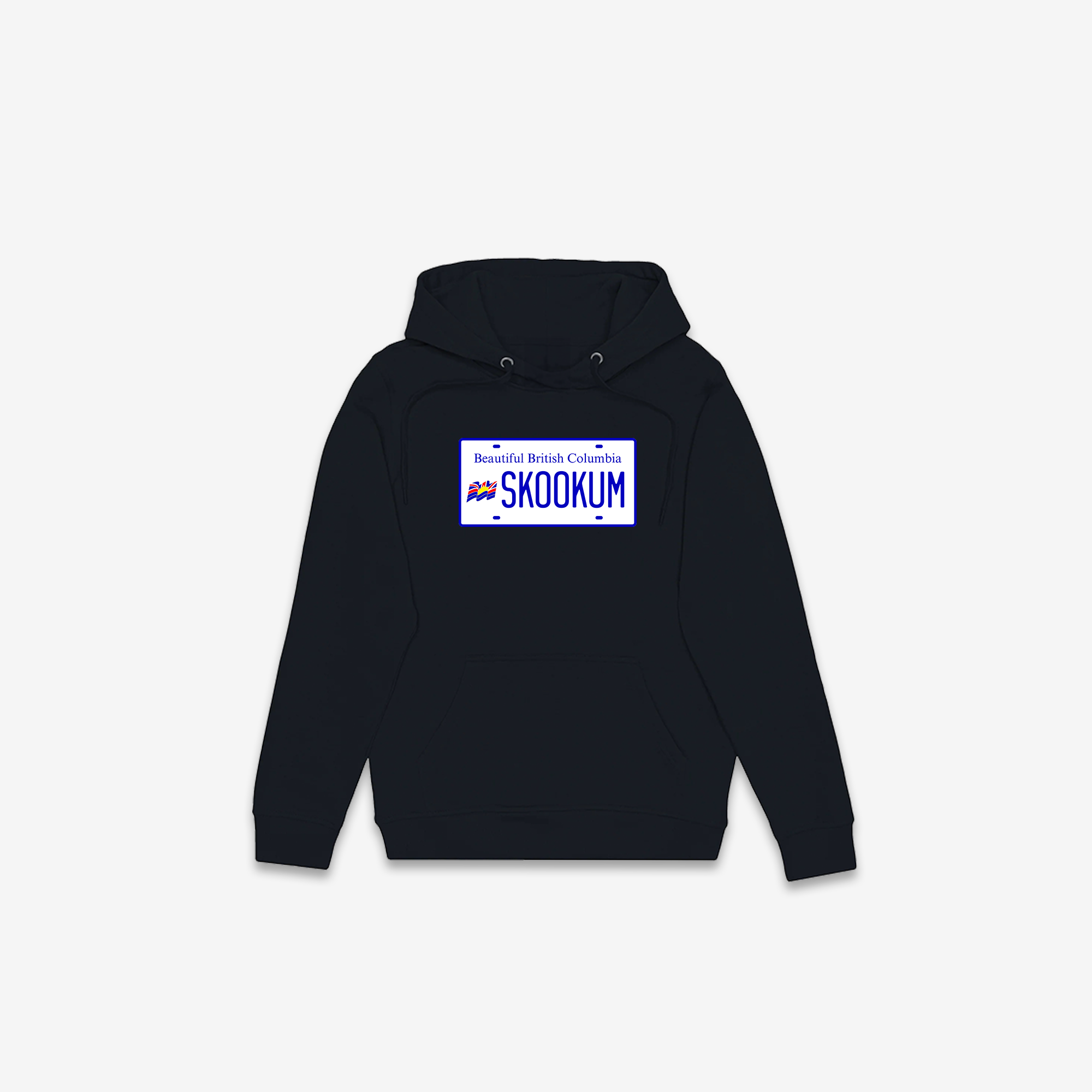 Skookum License Plate Hoodie
