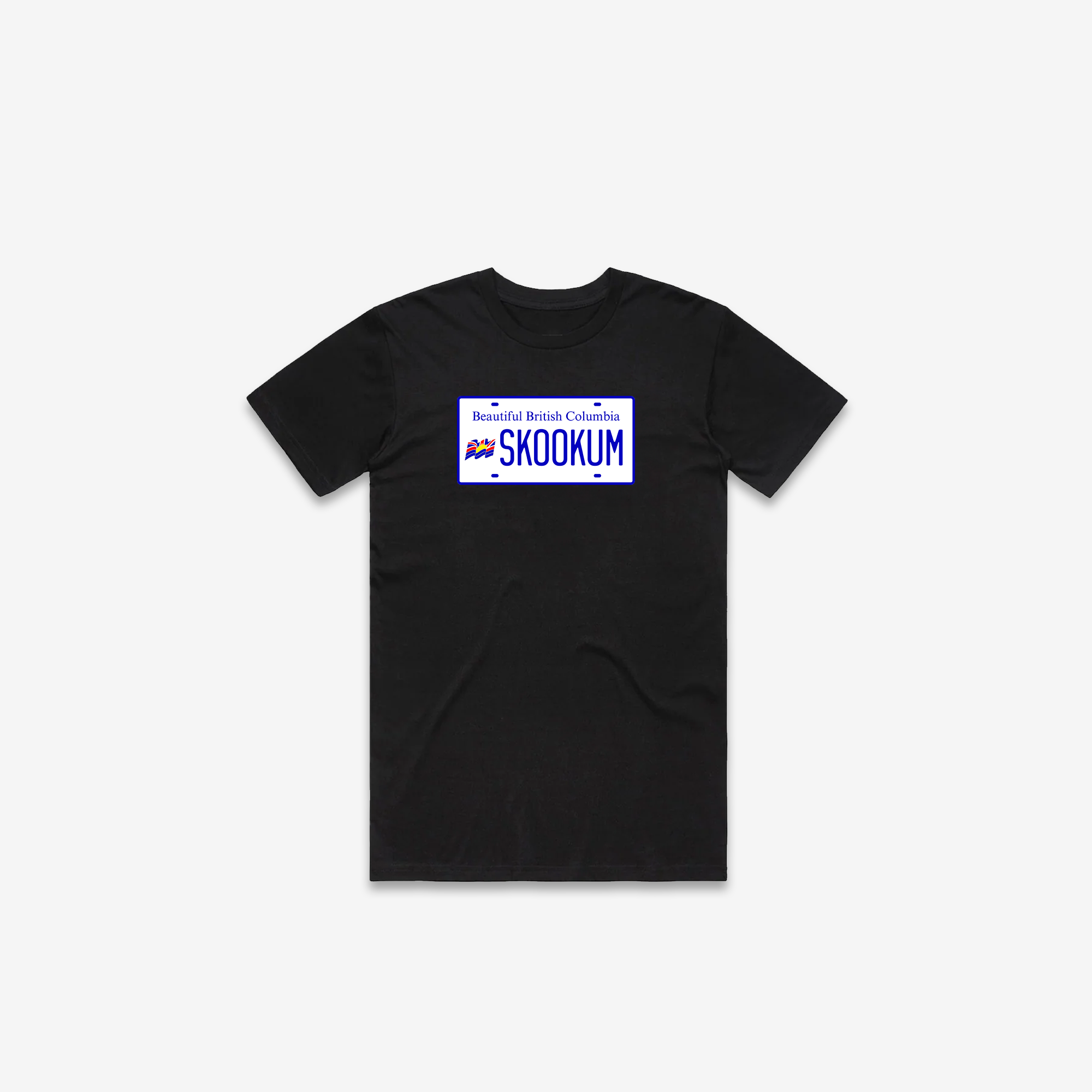 Skookum License Plate T-Shirt