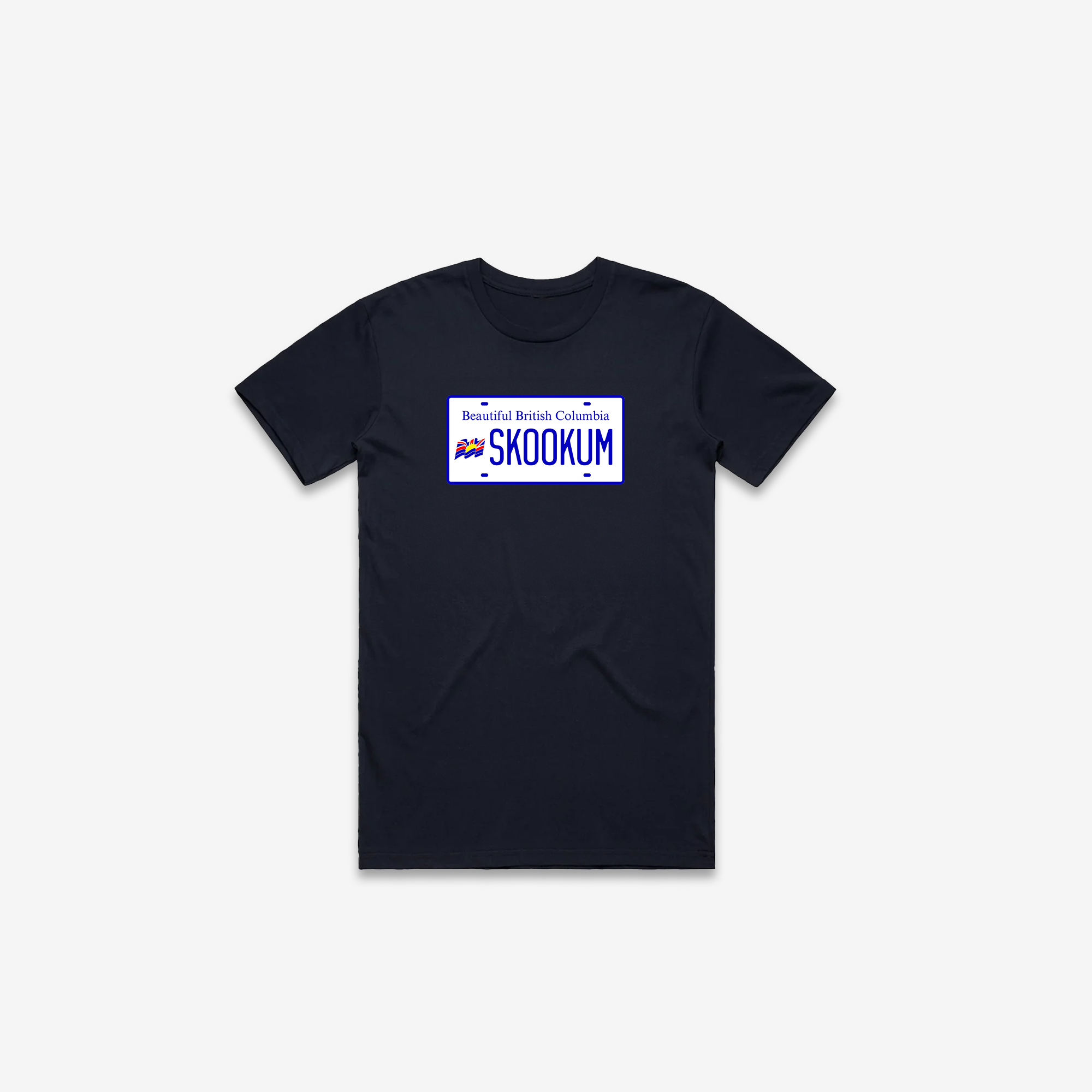 Skookum License Plate T-Shirt