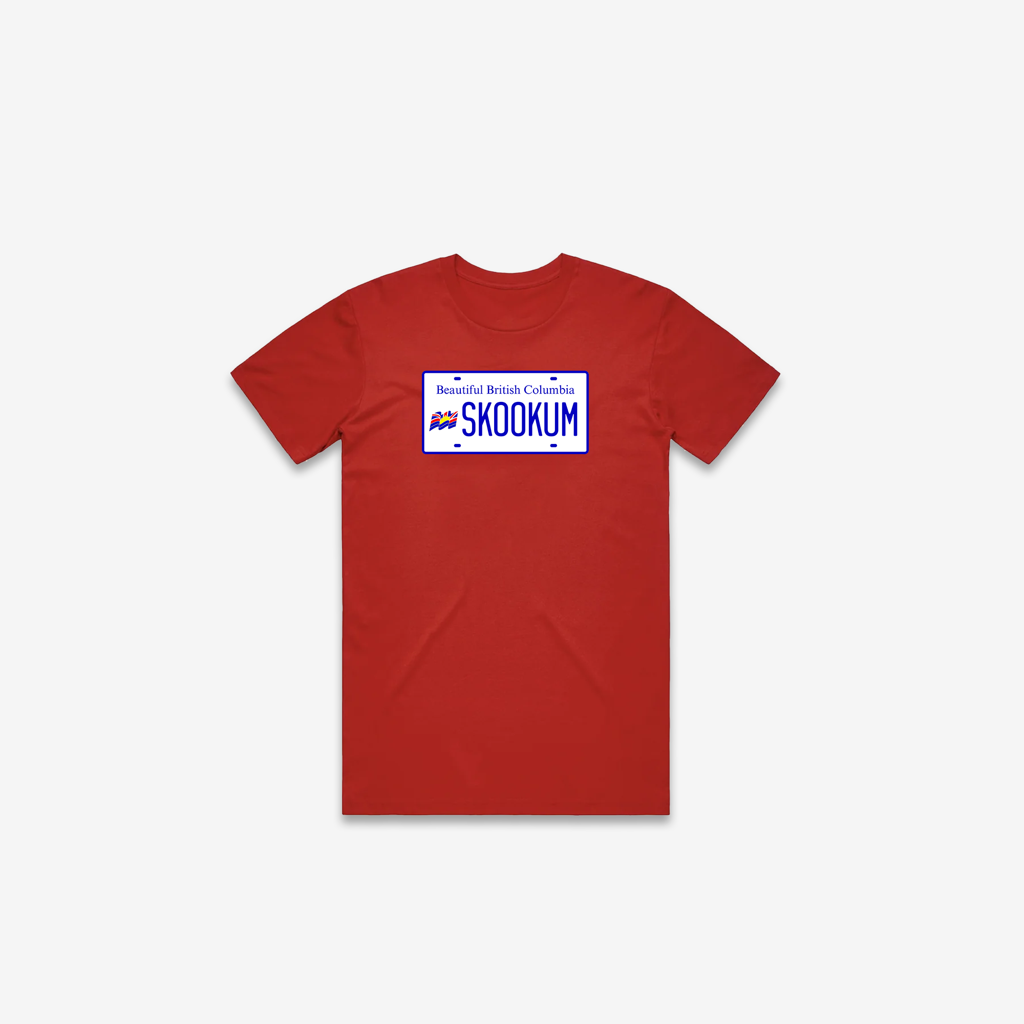 Skookum License Plate T-Shirt