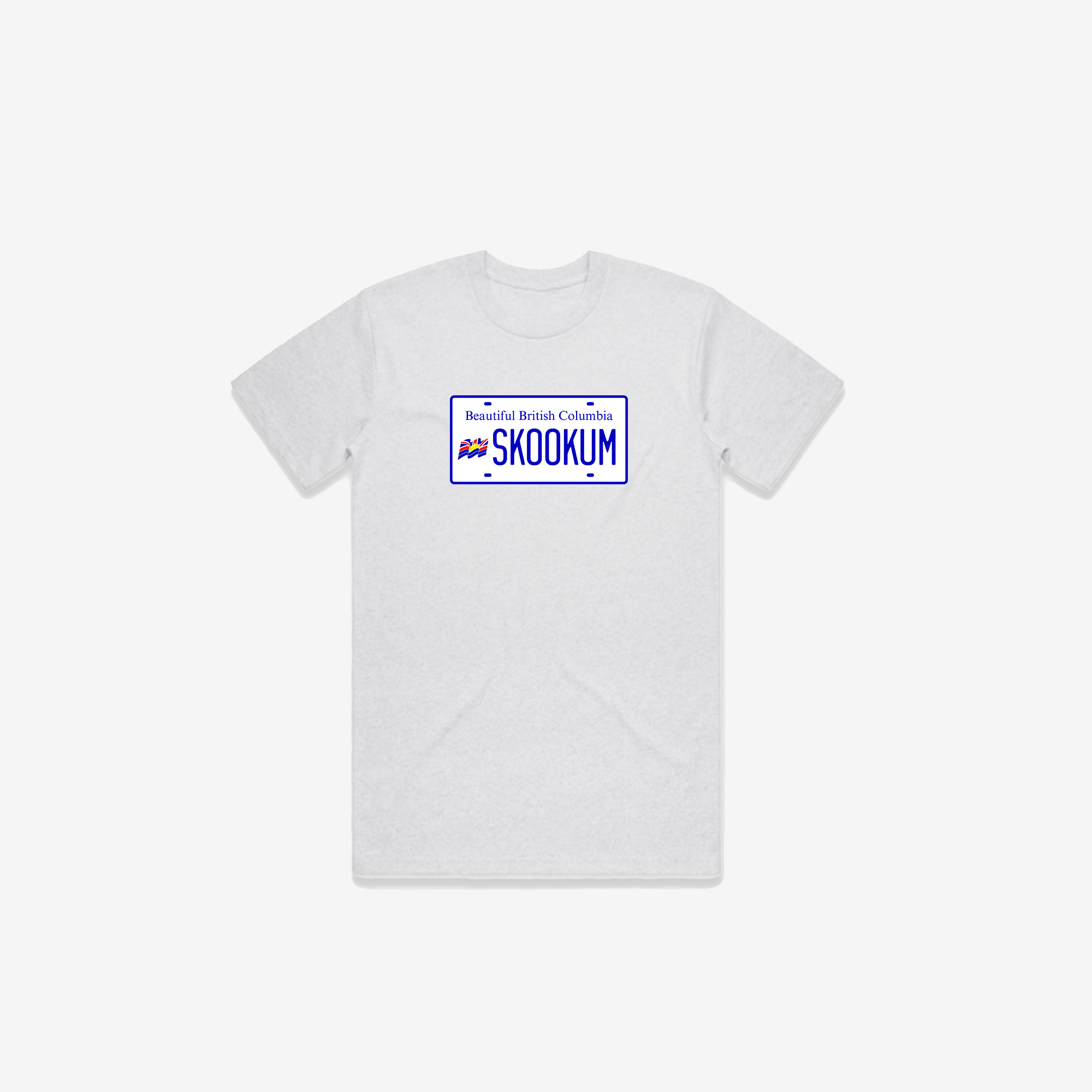 Skookum License Plate T-Shirt