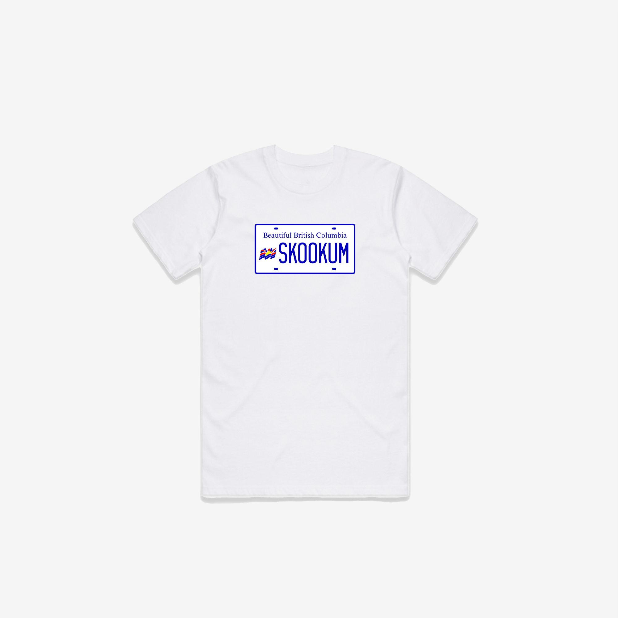 Skookum License Plate T-Shirt