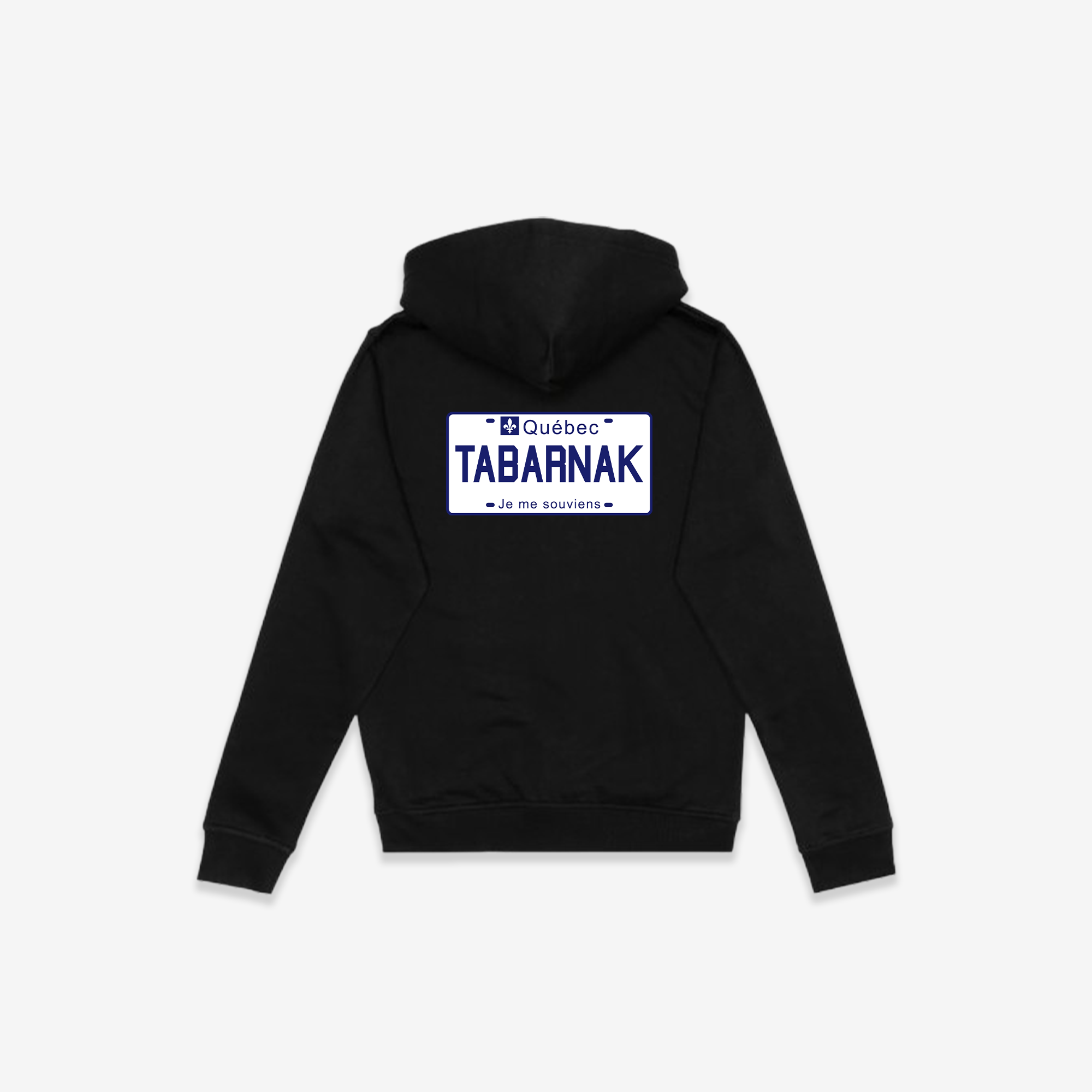 Tabarnak Licence Plate Zip-Up