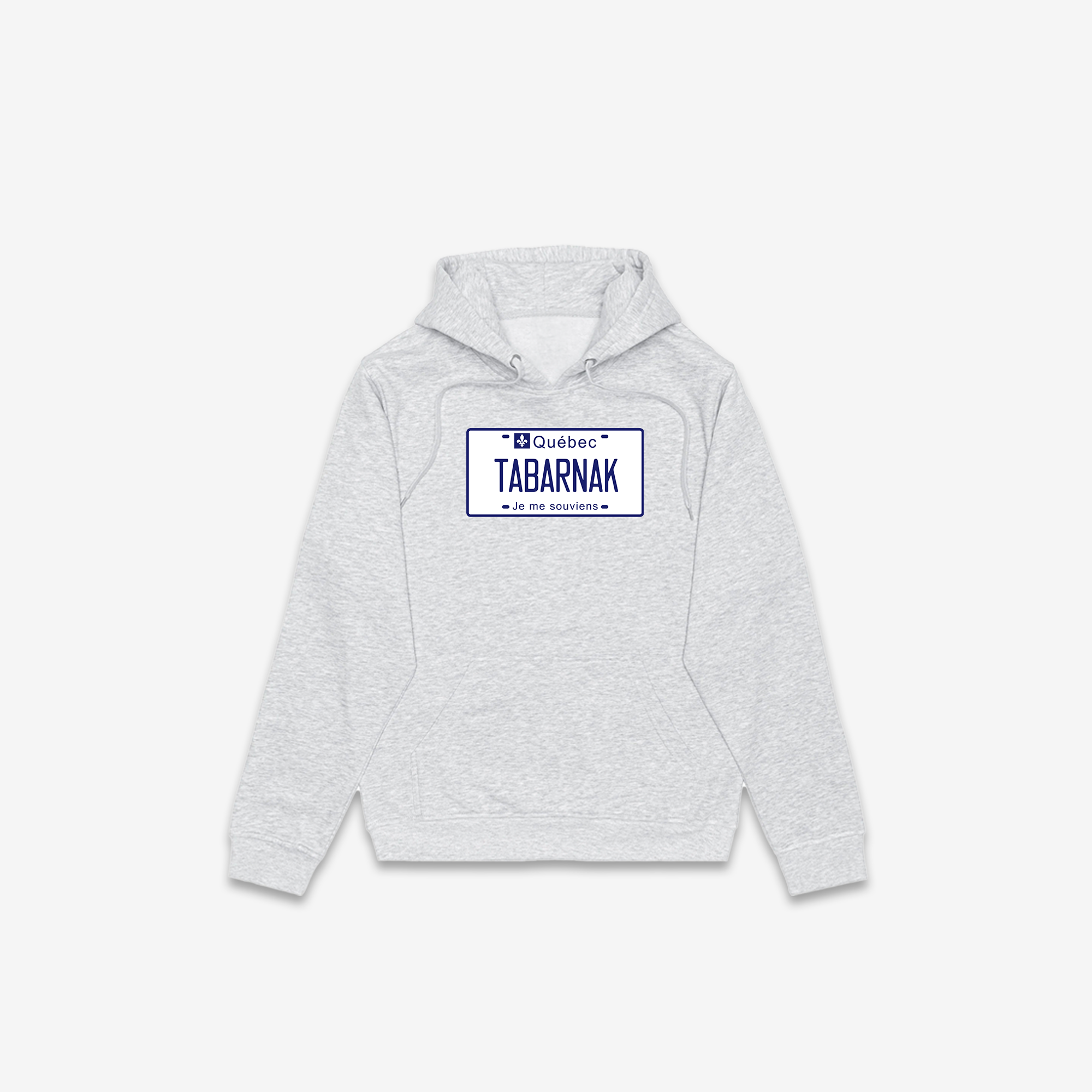 Tabarnak License Plate Hoodie