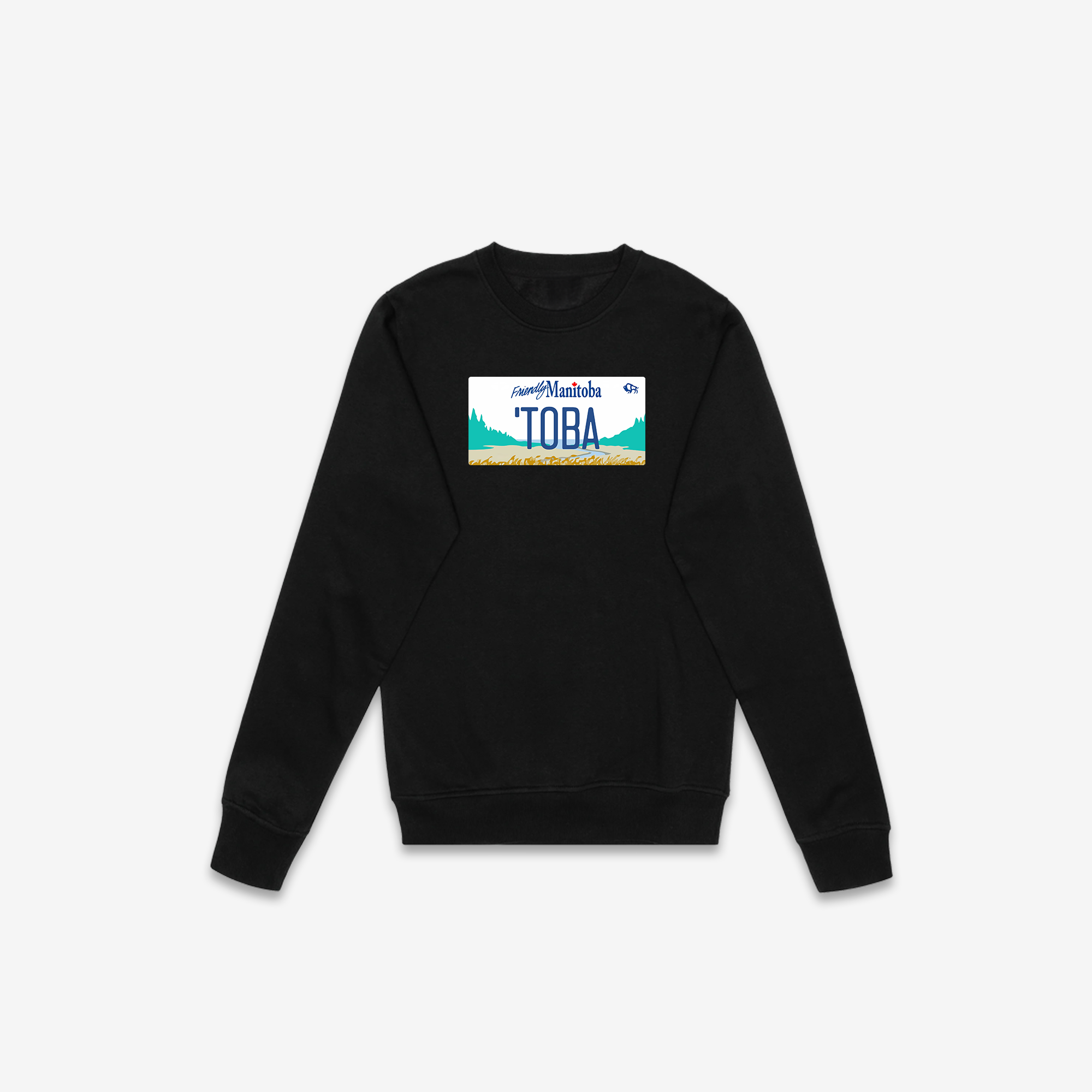 Toba License Plate Crewneck