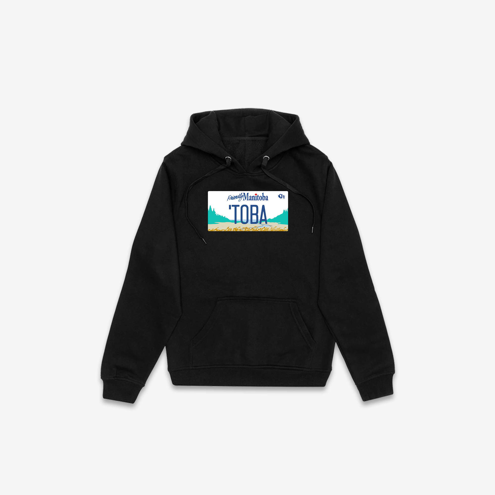 Toba License Plate Hoodie