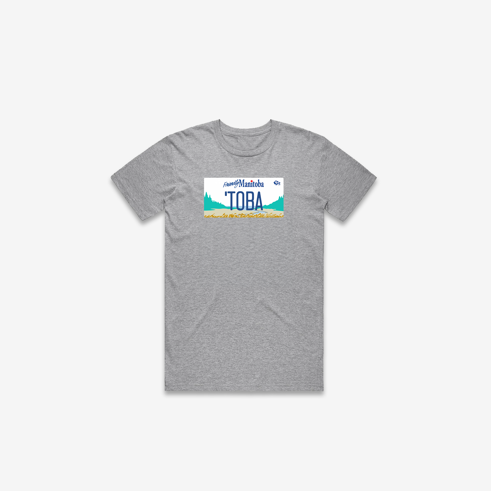 Toba License Plate T-Shirt