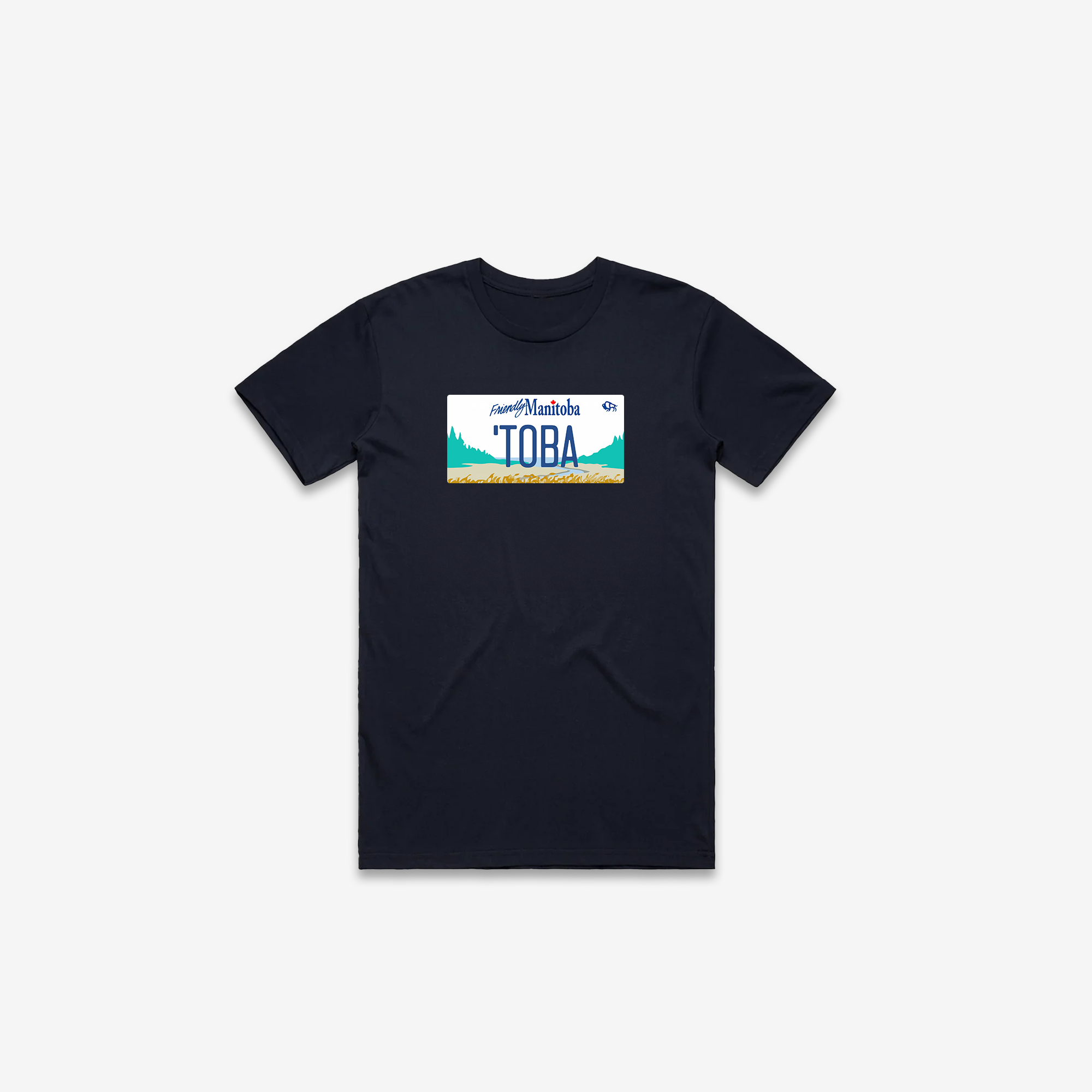Toba License Plate T-Shirt