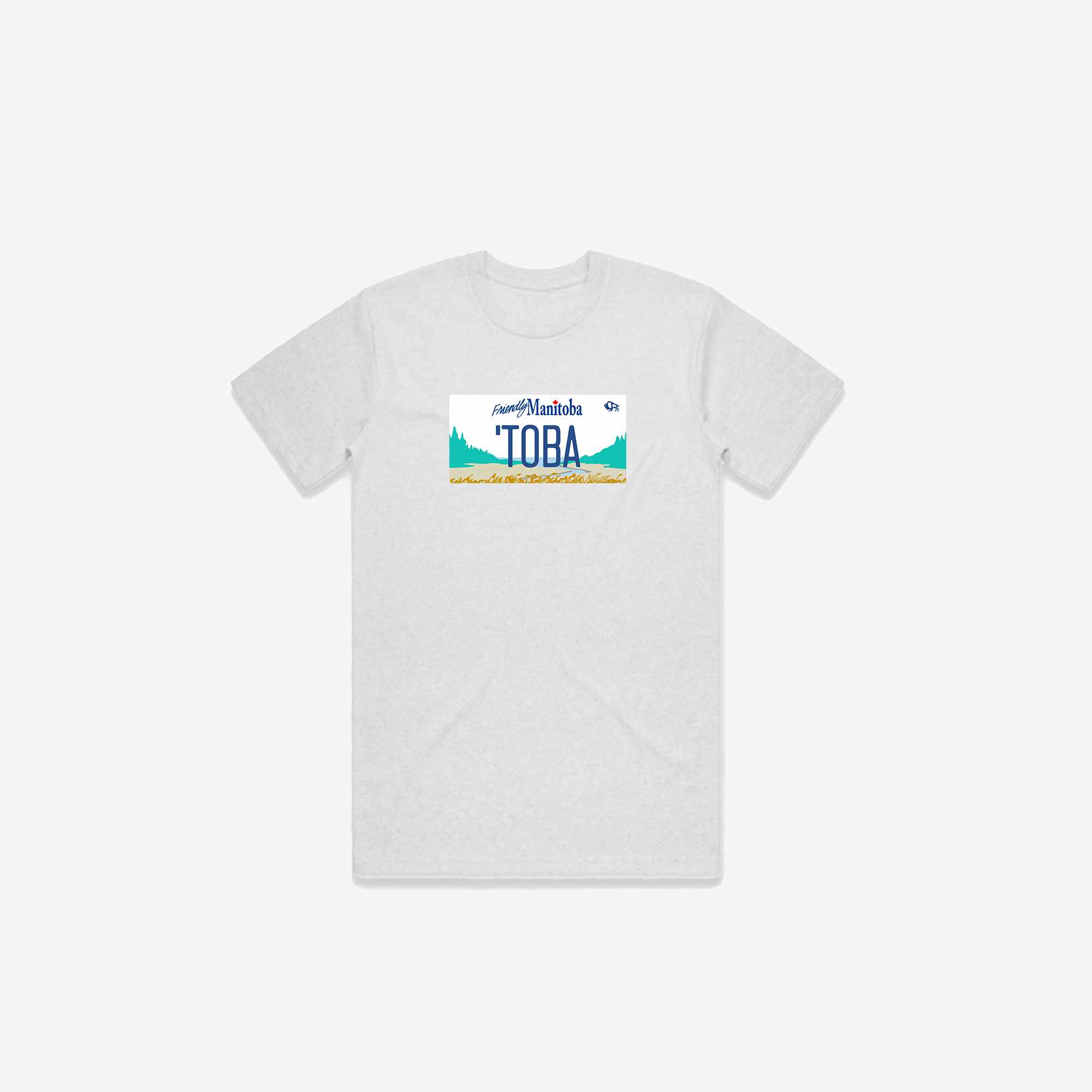 Toba License Plate T-Shirt