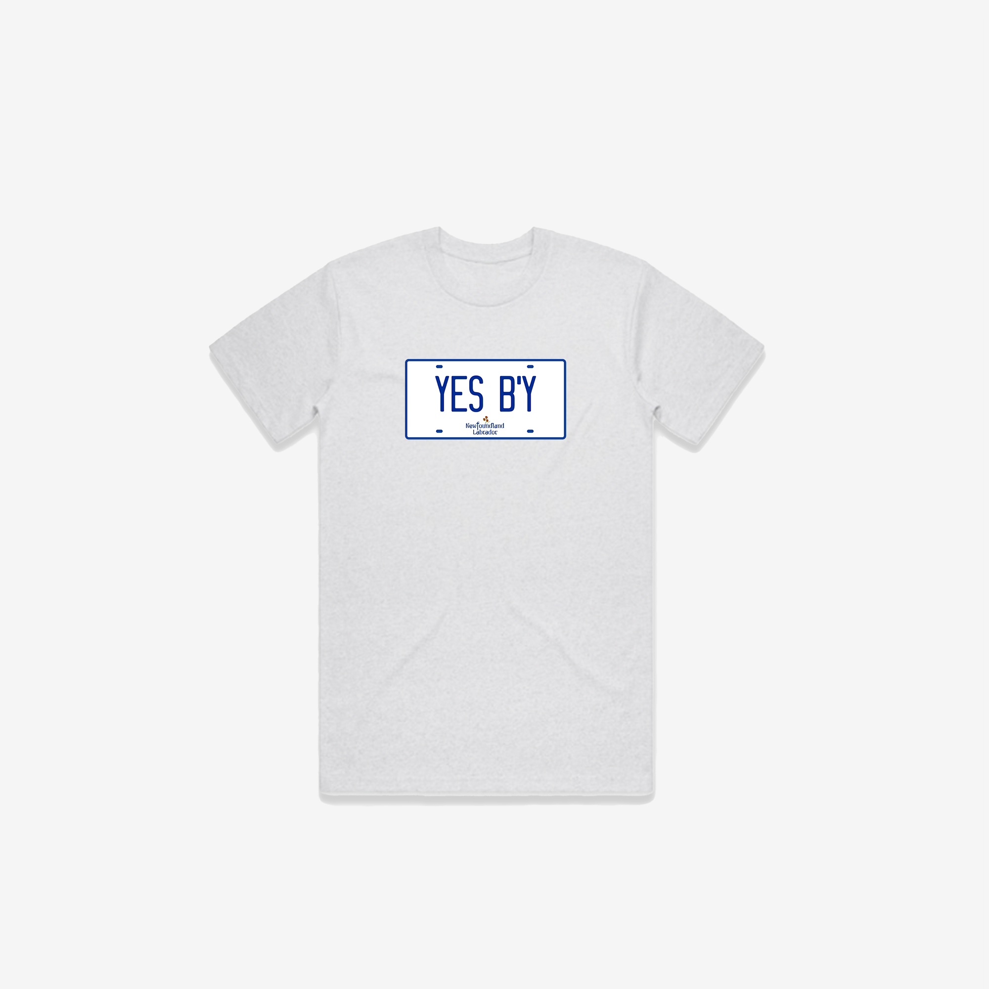 Yes B'y License Plate T-Shirt