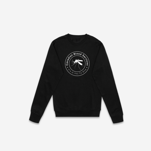 Canadian Blood Services Crewneck - Black