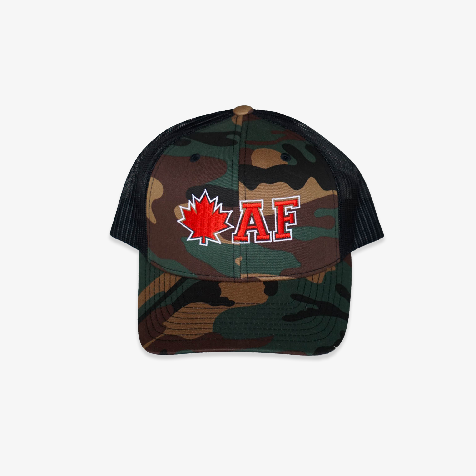 Canadian AF Trucker Hat - Camo