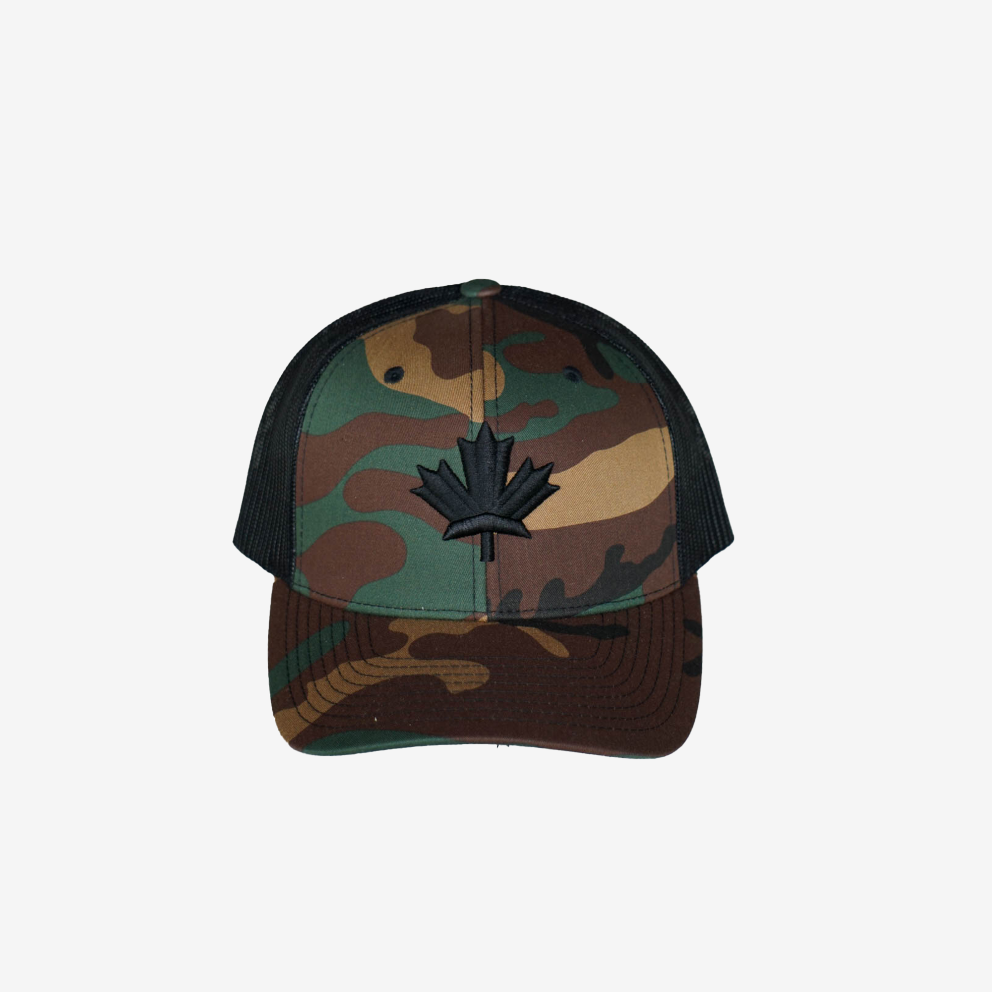 Maple Leaf Trucker Hat - Camo