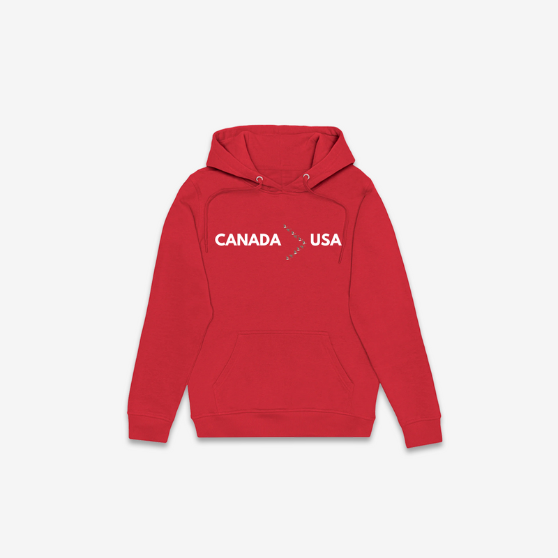 Canada > USA Hoodie