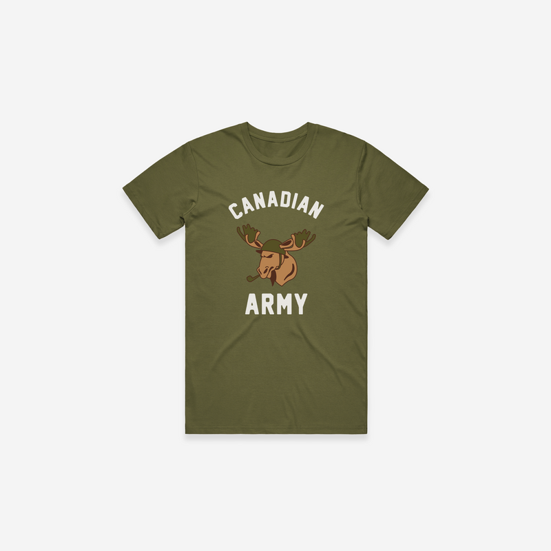 Canadian Army T-Shirt - Olive