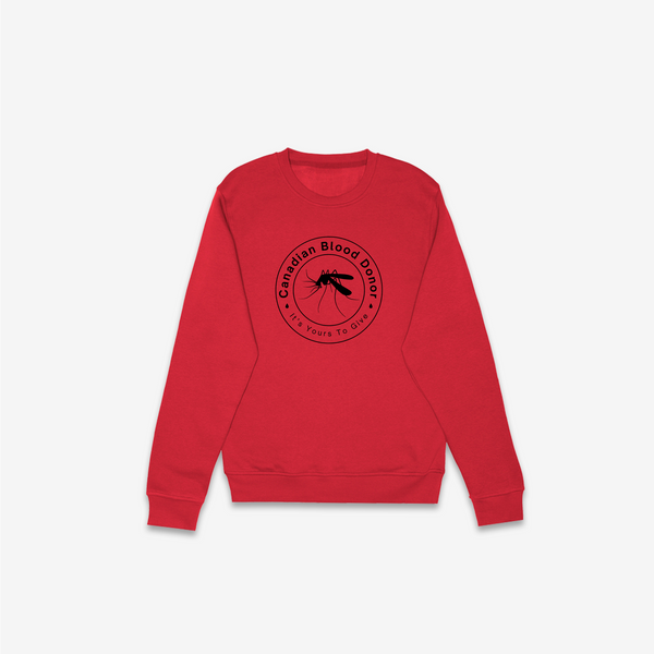 Canadian Blood Donor Crewneck